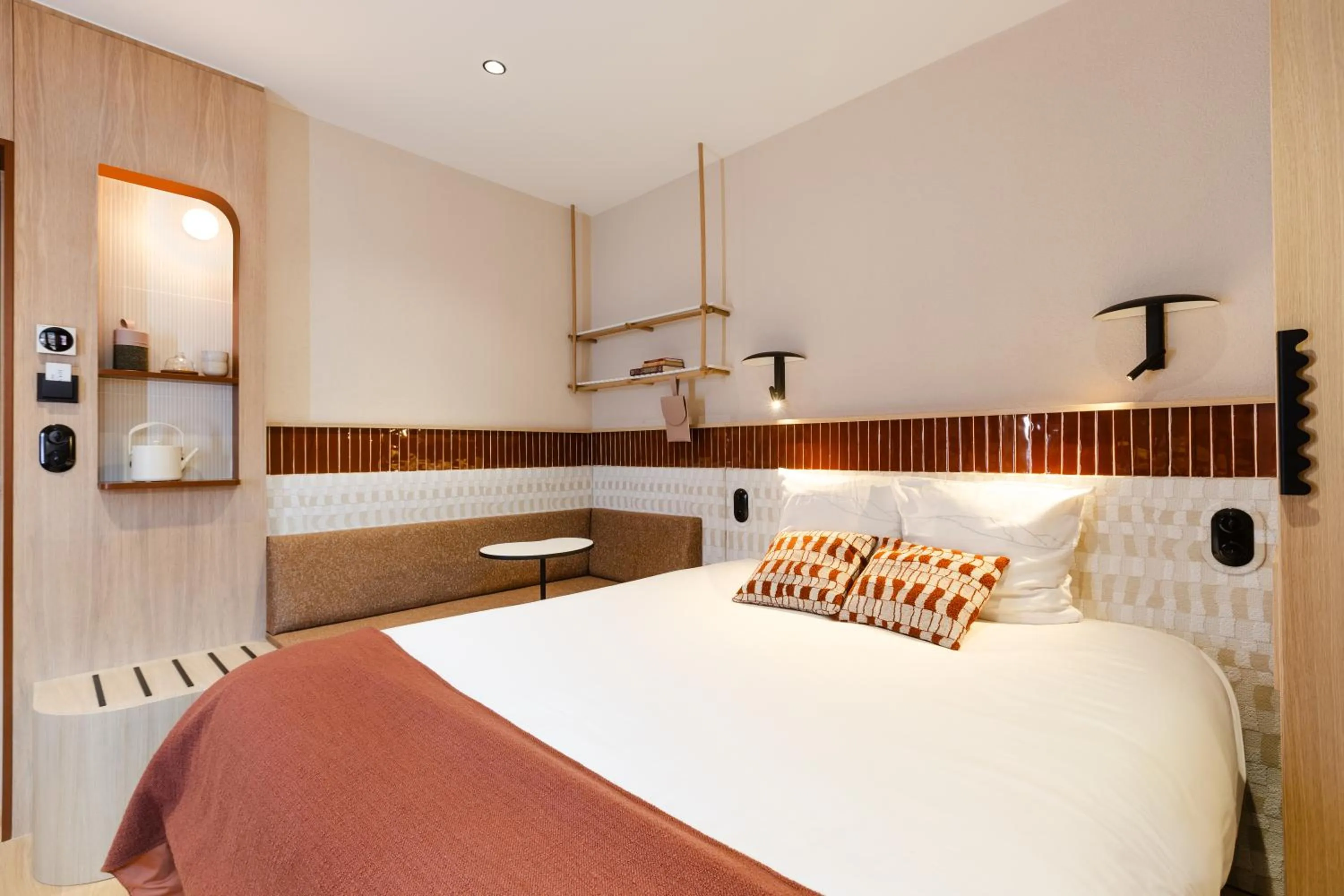 Bed in AUBERGE FRANKENBOURG