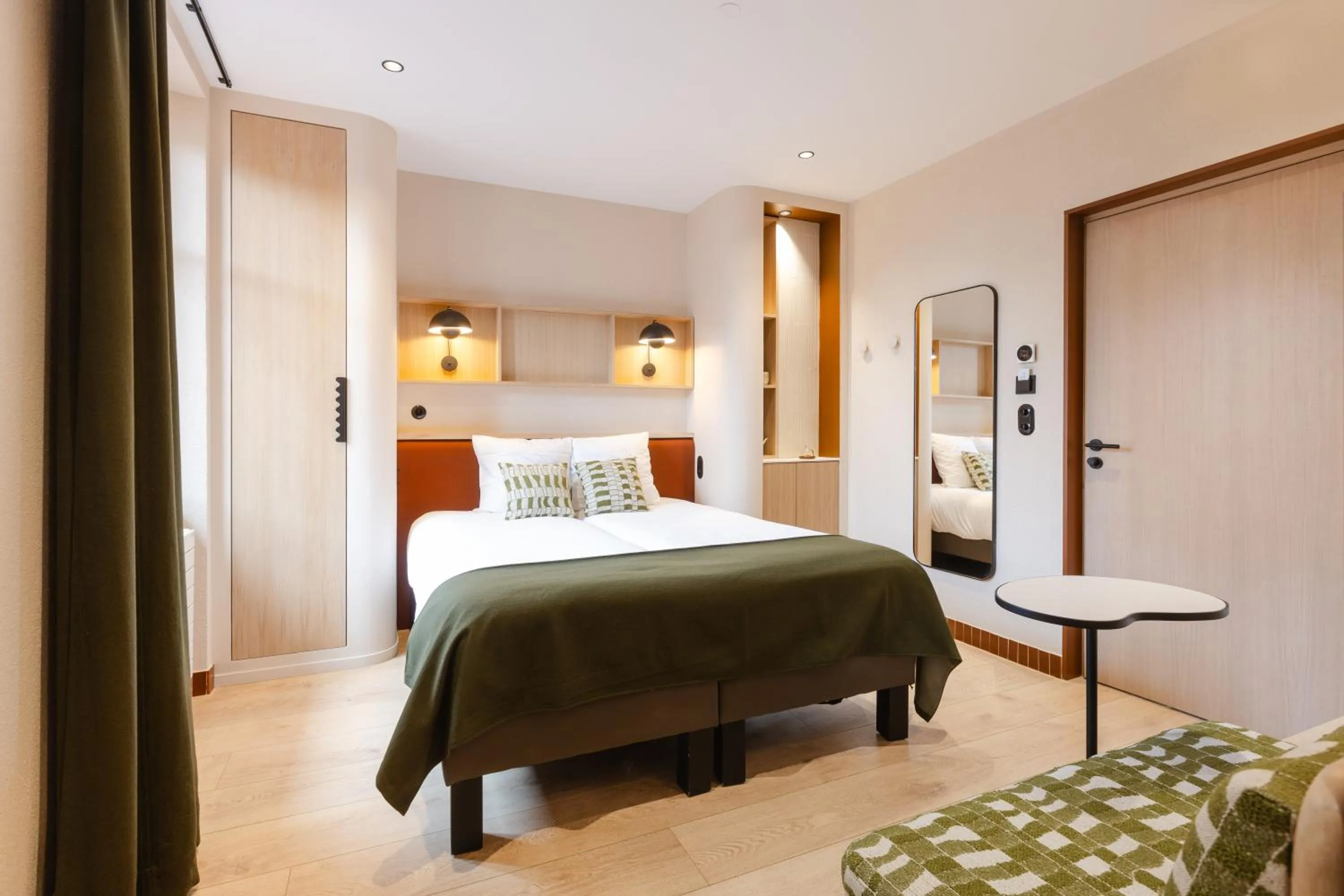 Bed in AUBERGE FRANKENBOURG