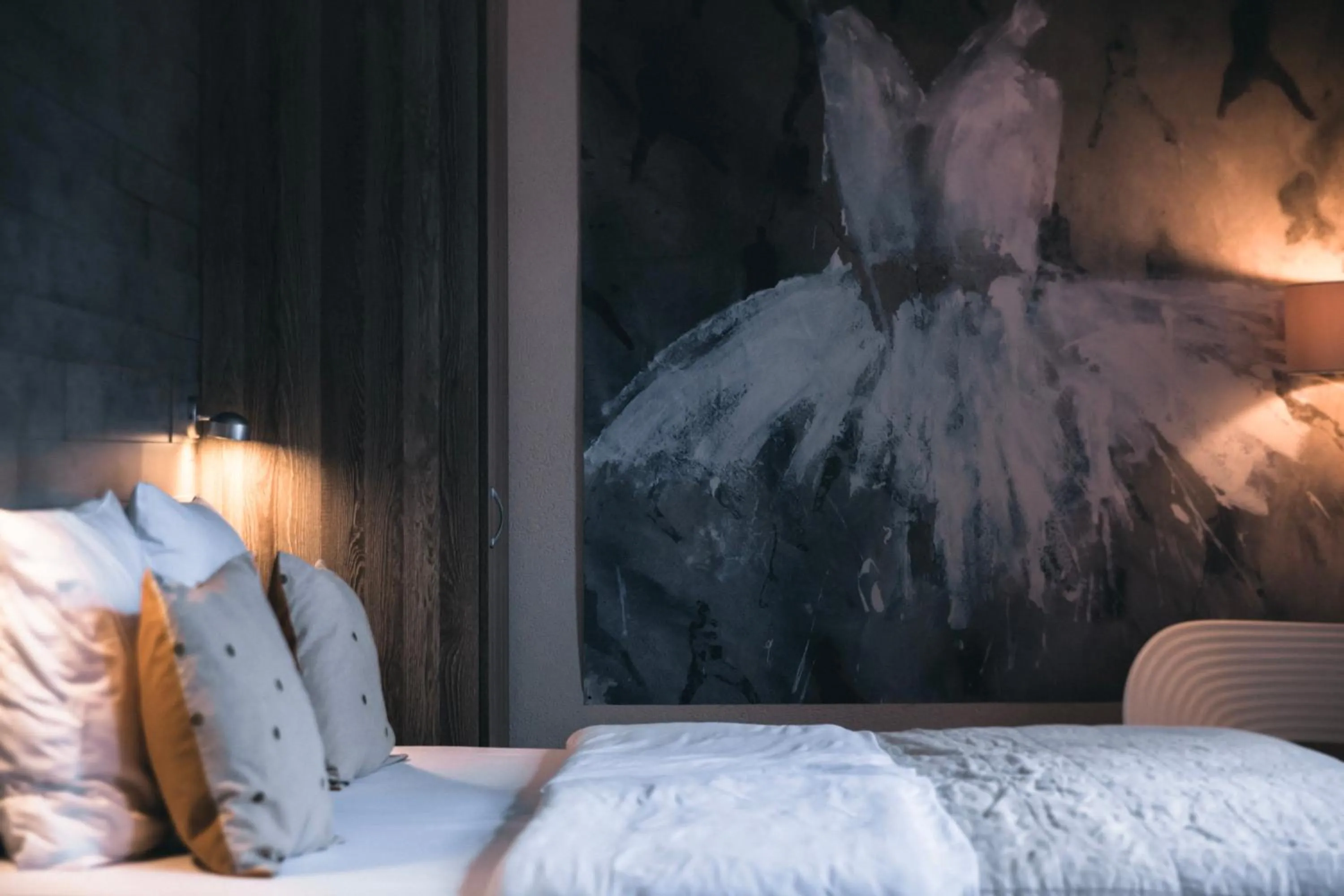 Bed in AUBERGE FRANKENBOURG