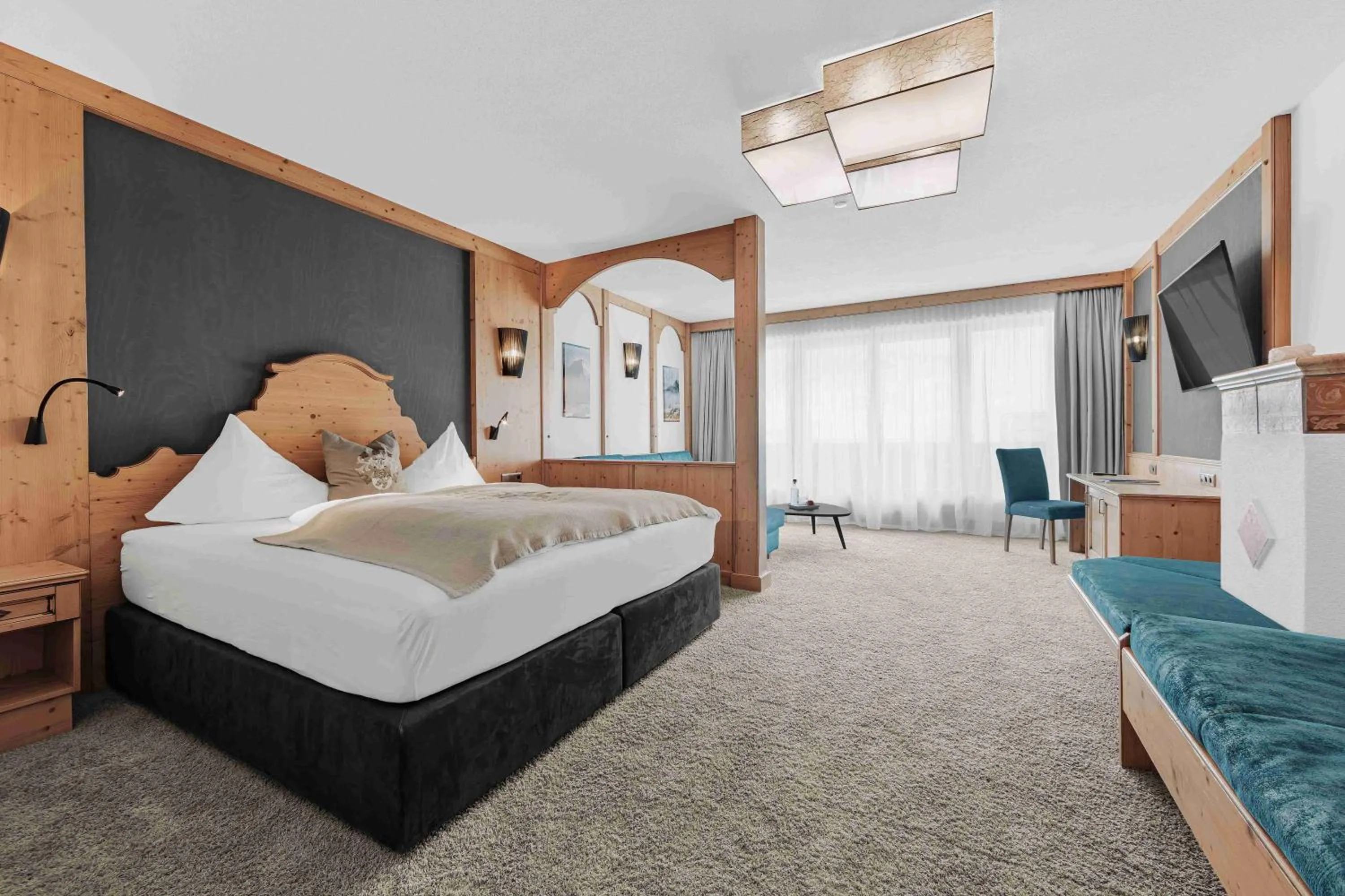 Photo of the whole room, Bed in SKI - GOLF - WELLNESS Hotel Riml