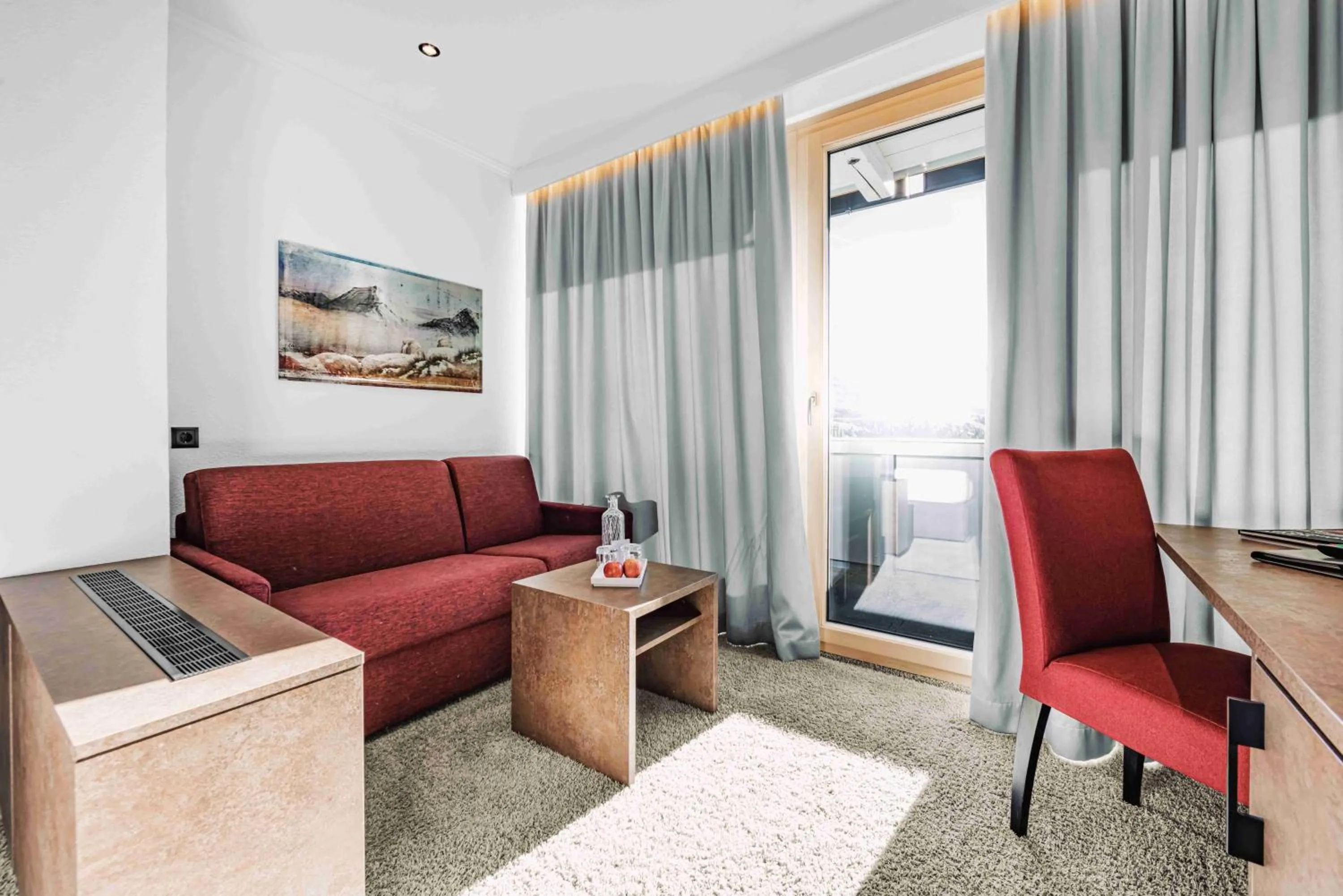 Living room in SKI - GOLF - WELLNESS Hotel Riml