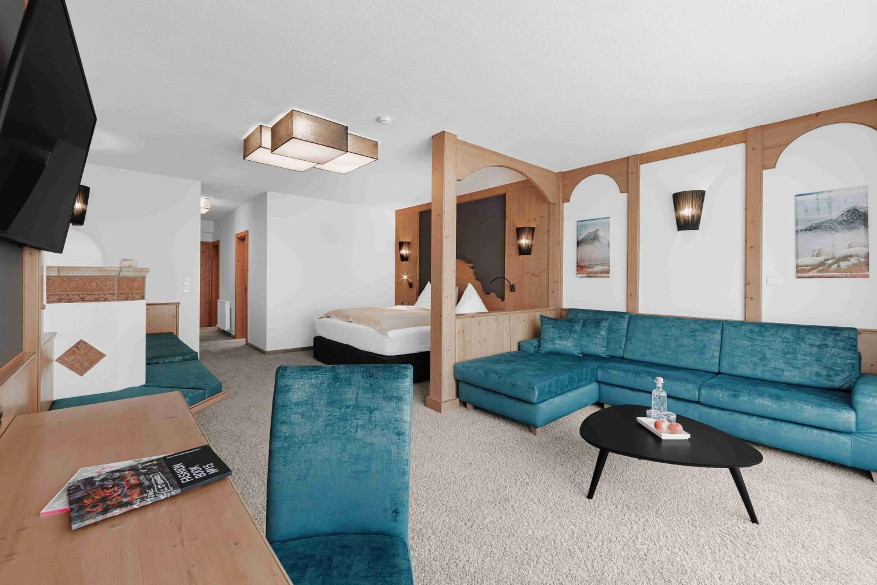 Photo of the whole room, Bed in SKI - GOLF - WELLNESS Hotel Riml