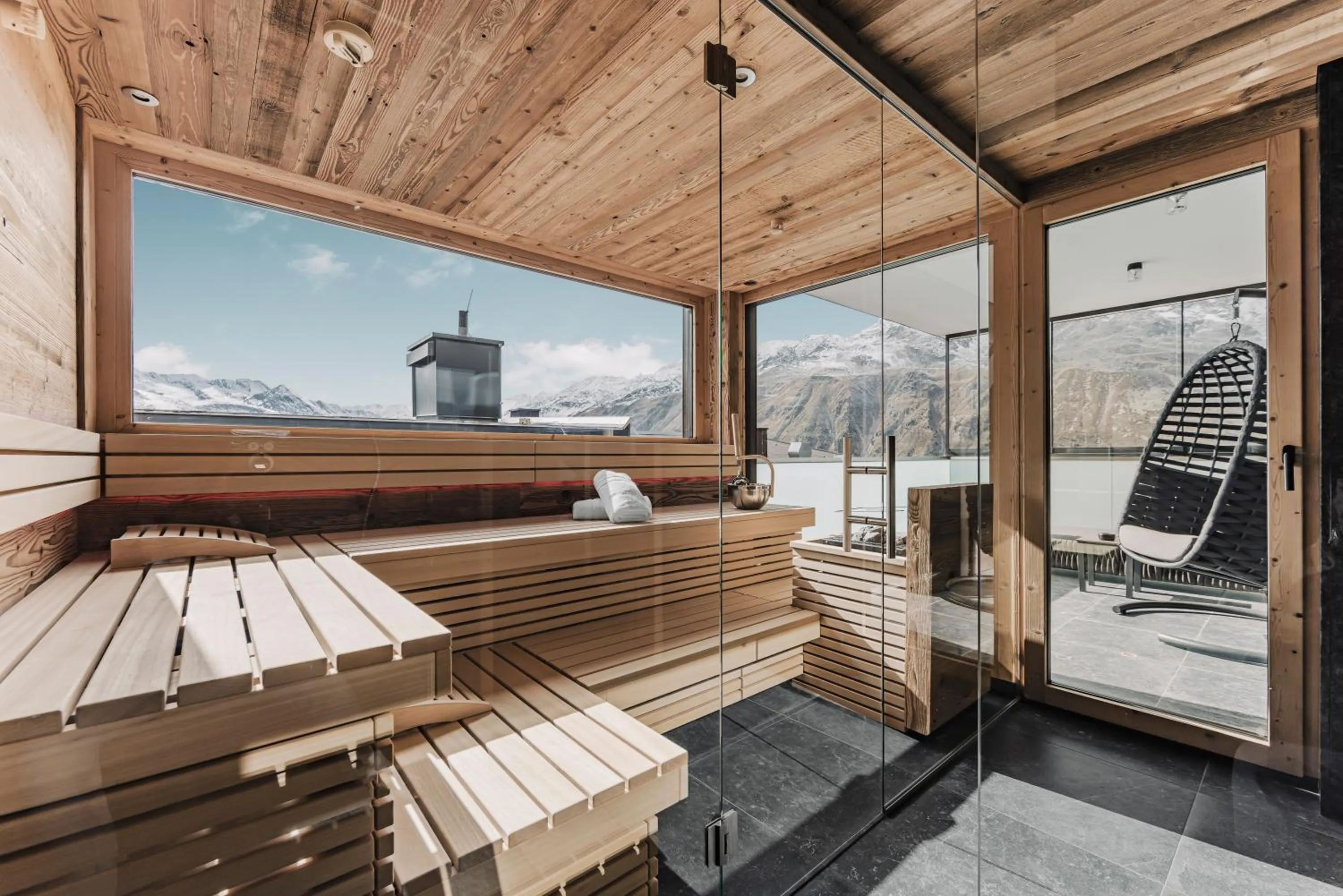 Sauna in SKI - GOLF - WELLNESS Hotel Riml