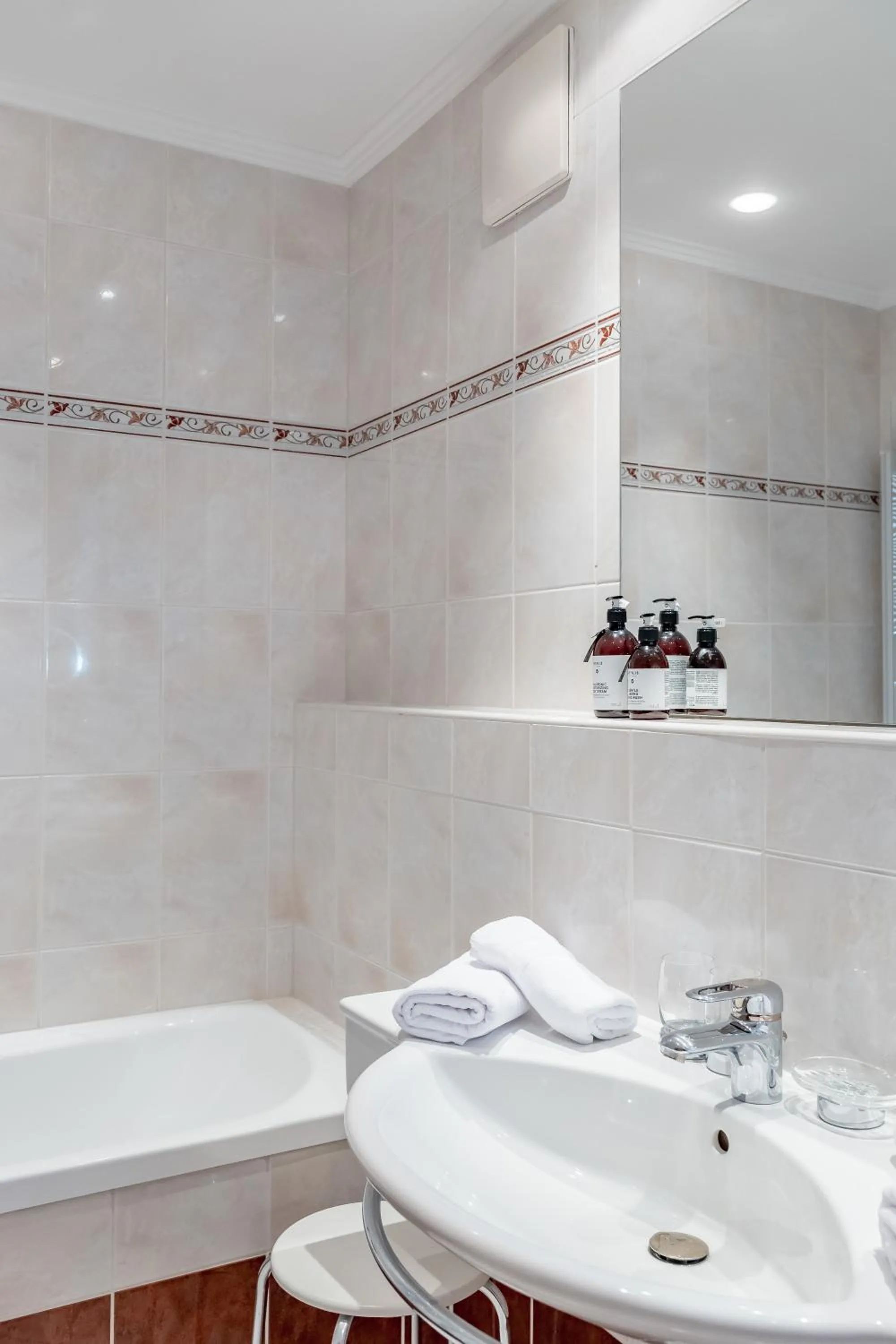 Bathroom in SKI - GOLF - WELLNESS Hotel Riml