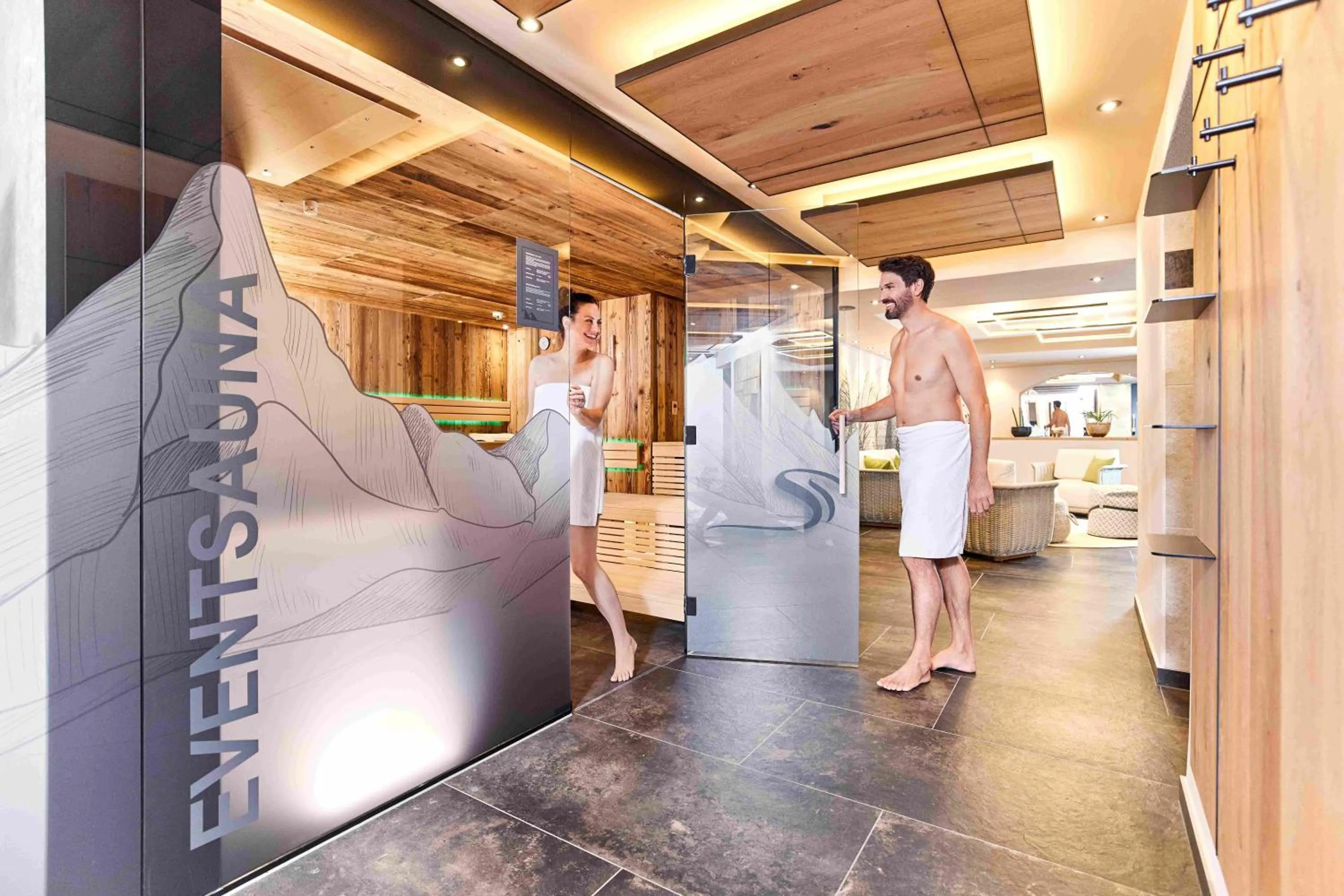 Sauna in SKI - GOLF - WELLNESS Hotel Riml