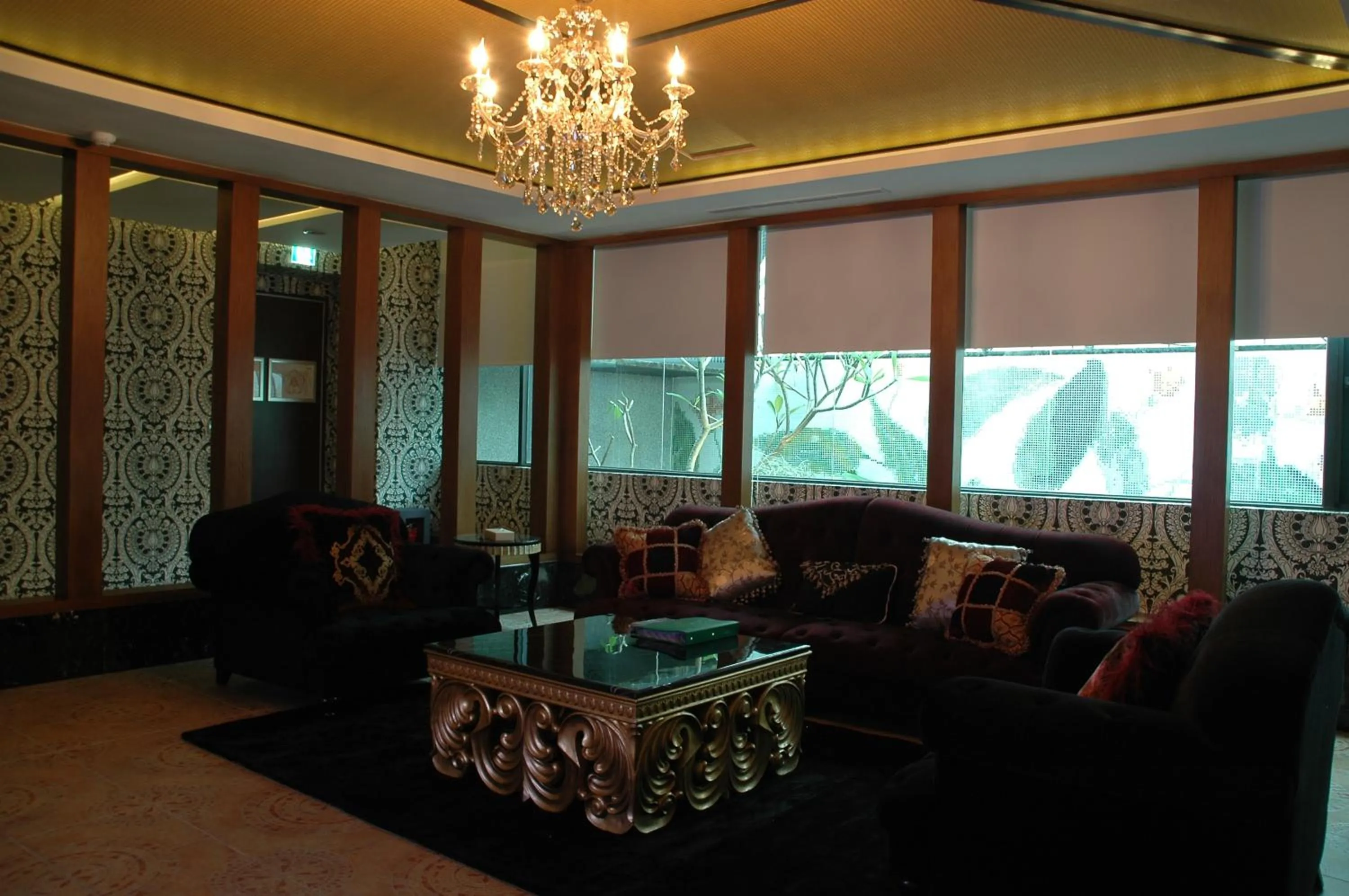 Living room in All-Ur Boutique Motel - ChungLi Branch