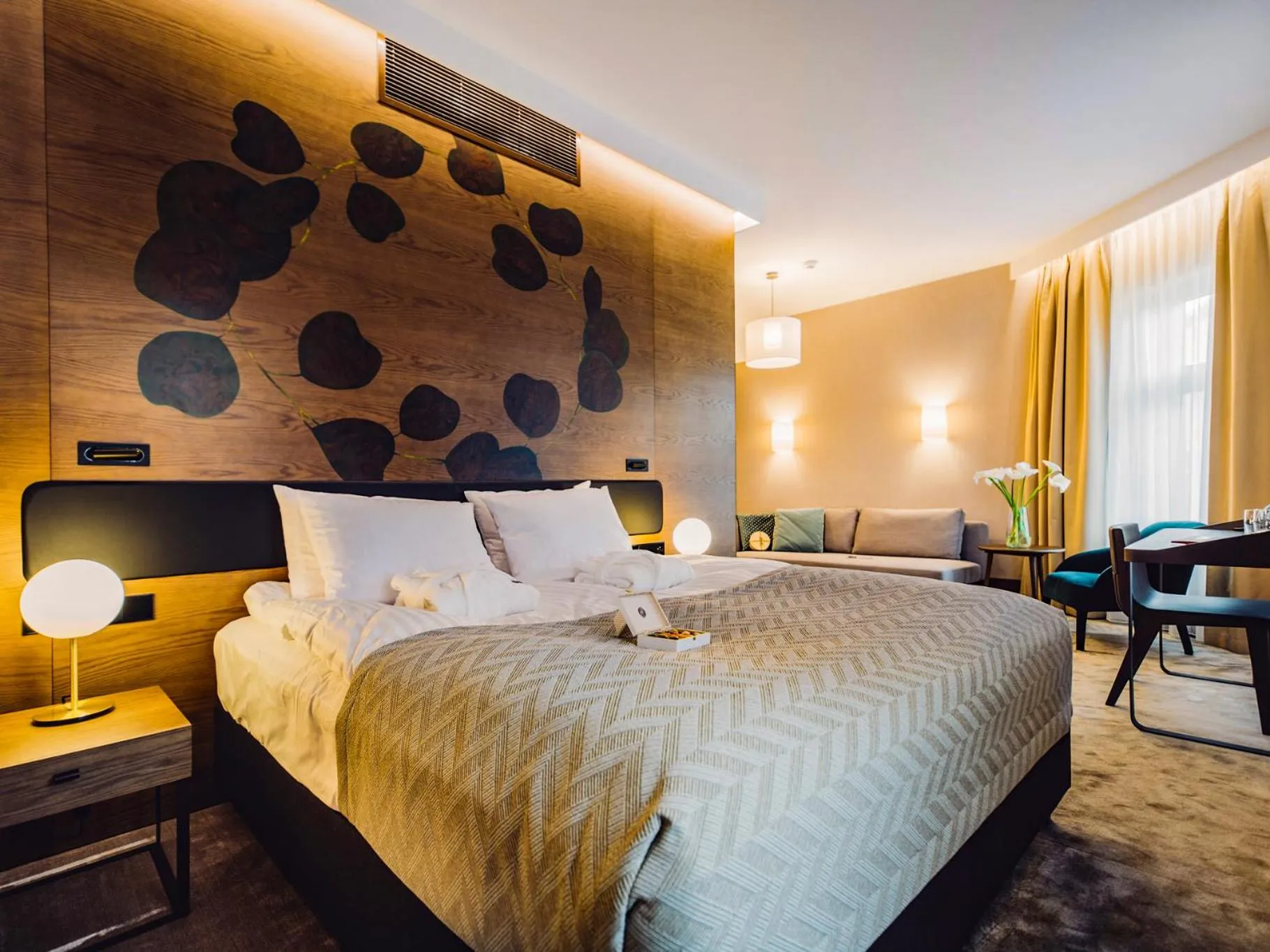 Bed in Rezydencja Sowa