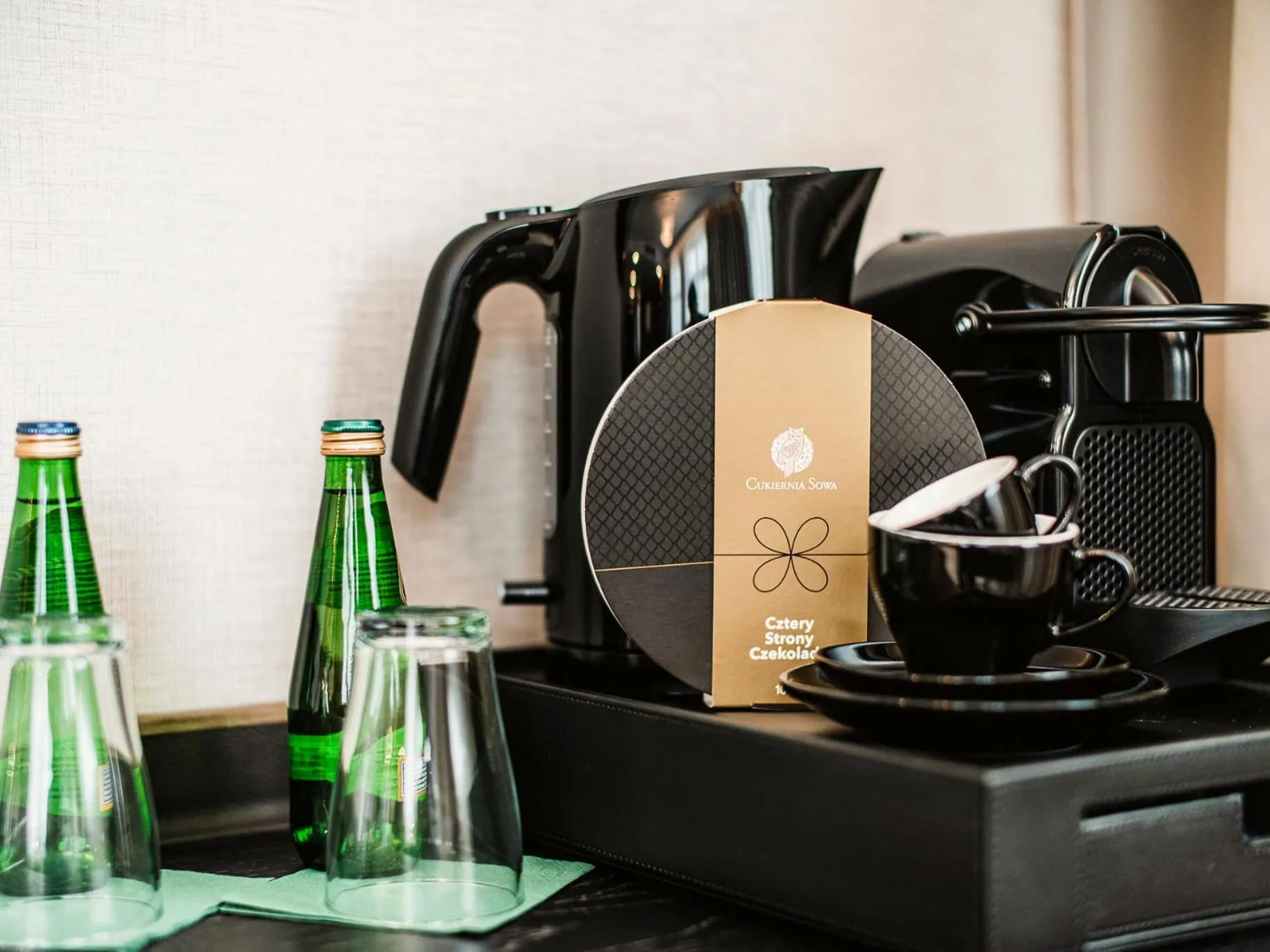 Coffee/tea facilities in Rezydencja Sowa