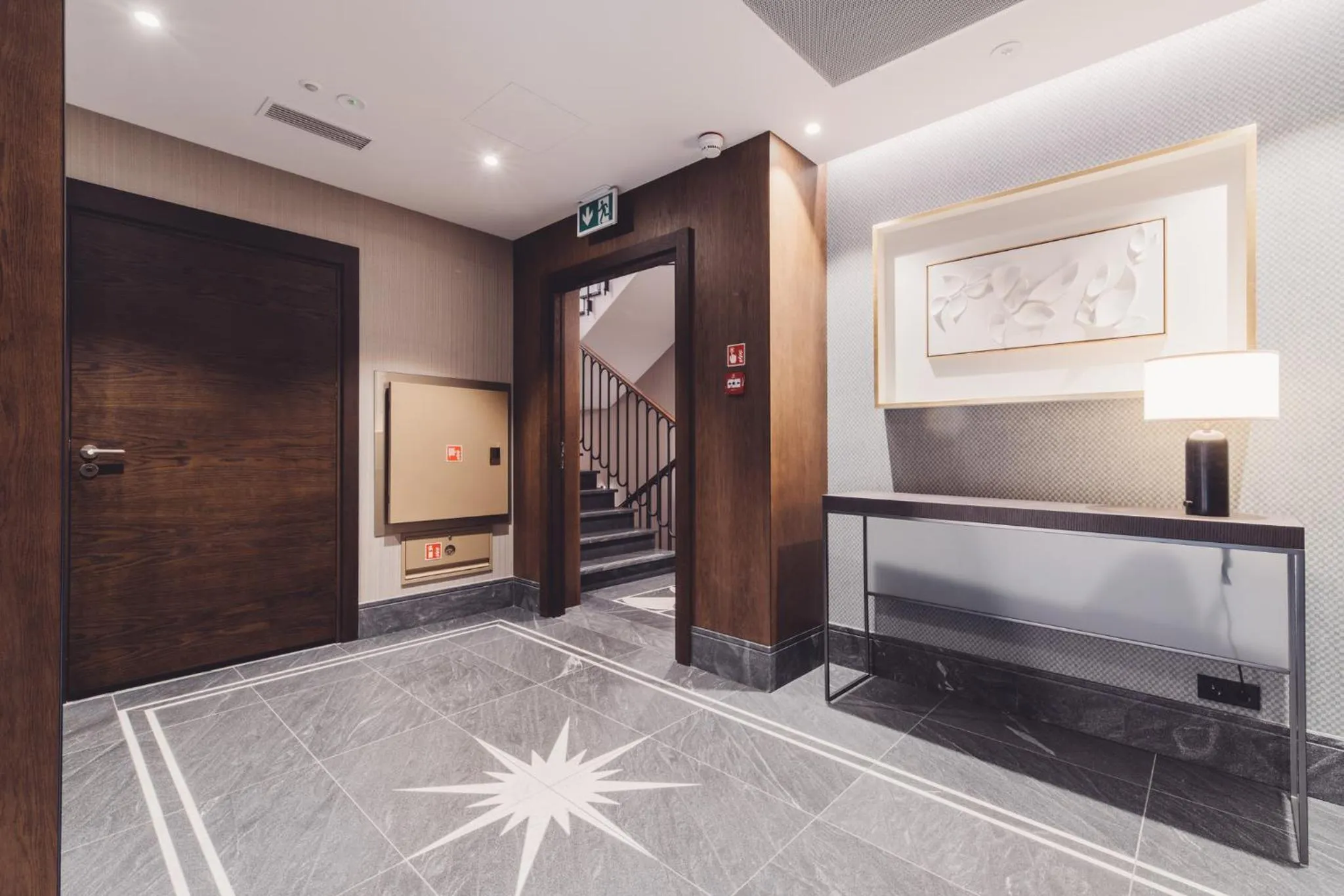 Lobby or reception in Rezydencja Sowa