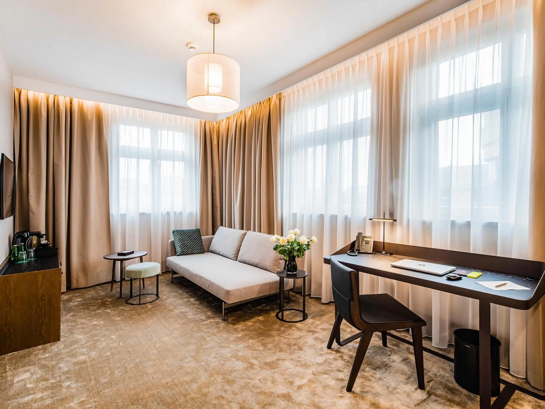 View (from property/room), Bed in Rezydencja Sowa