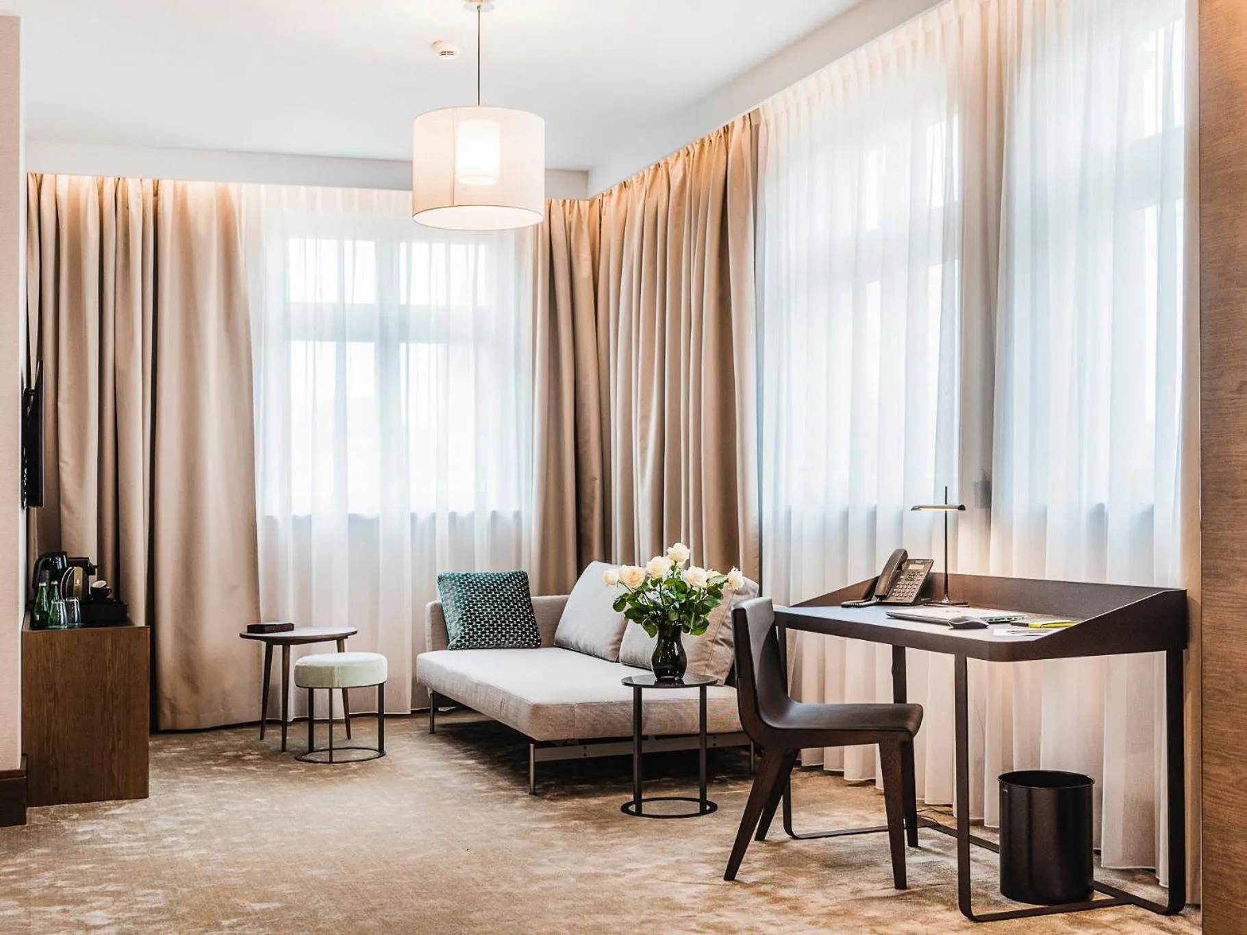 Living room, Bed in Rezydencja Sowa