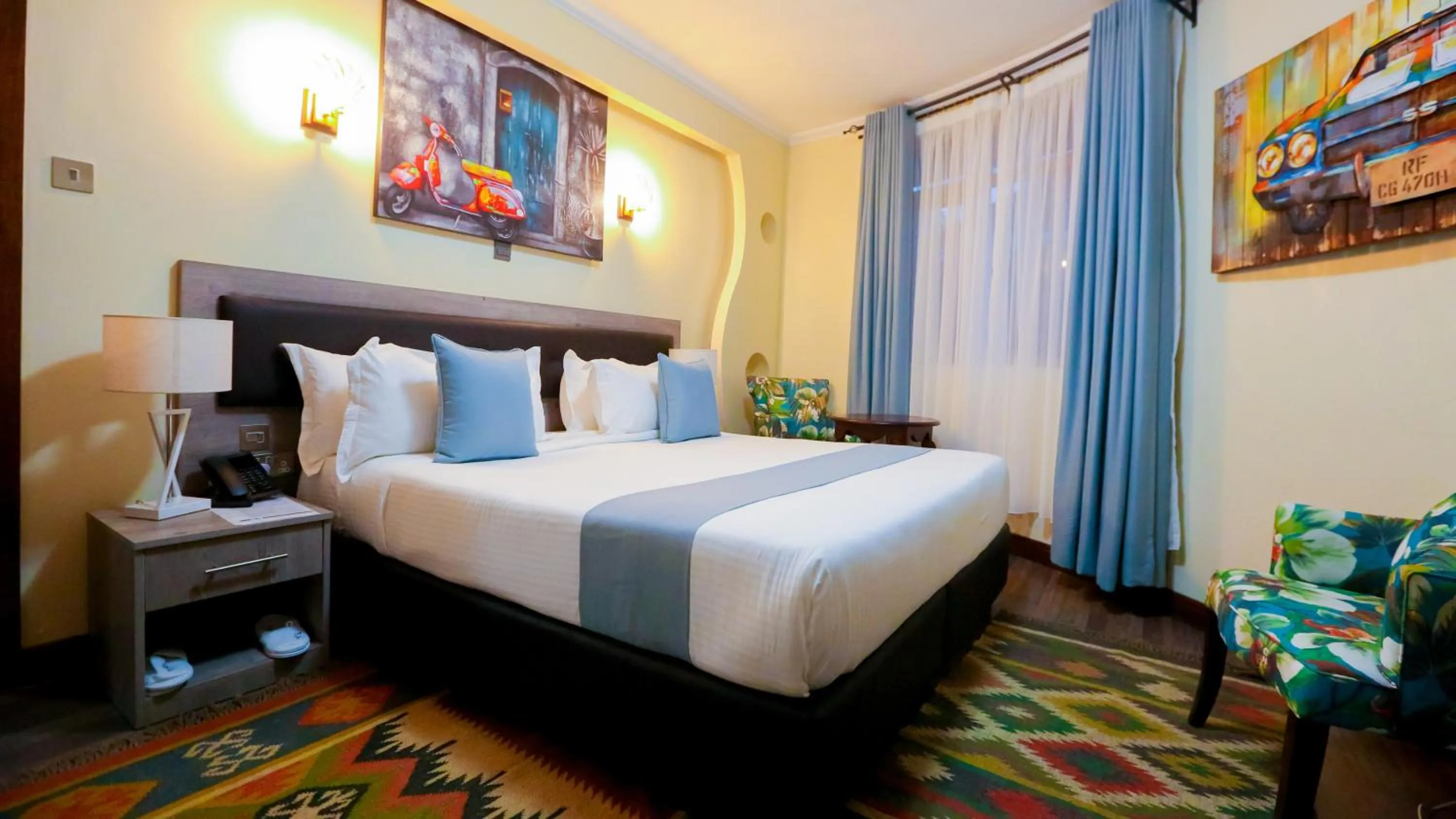 Bedroom in Aberdare Prestige & Royal Cottages