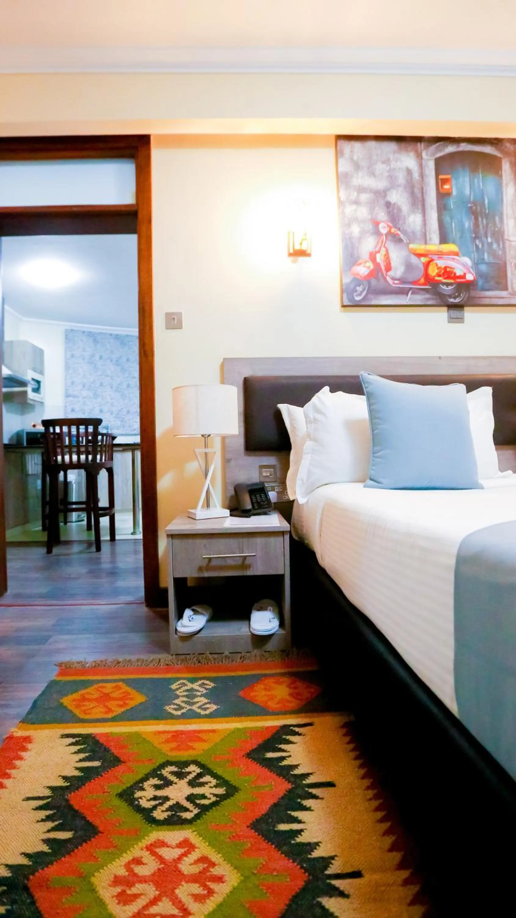 Bedroom in Aberdare Prestige & Royal Cottages