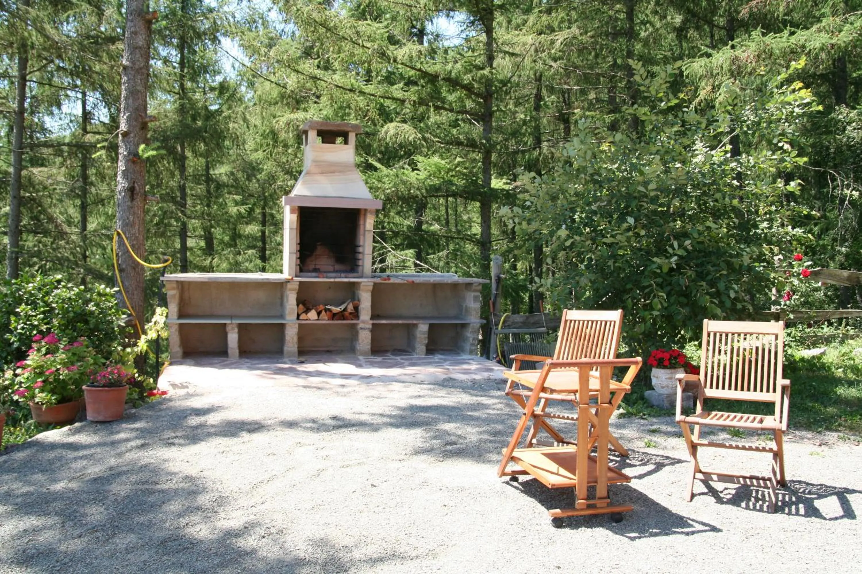BBQ facilities in Casa Rural Ecológica Kaaño Etxea