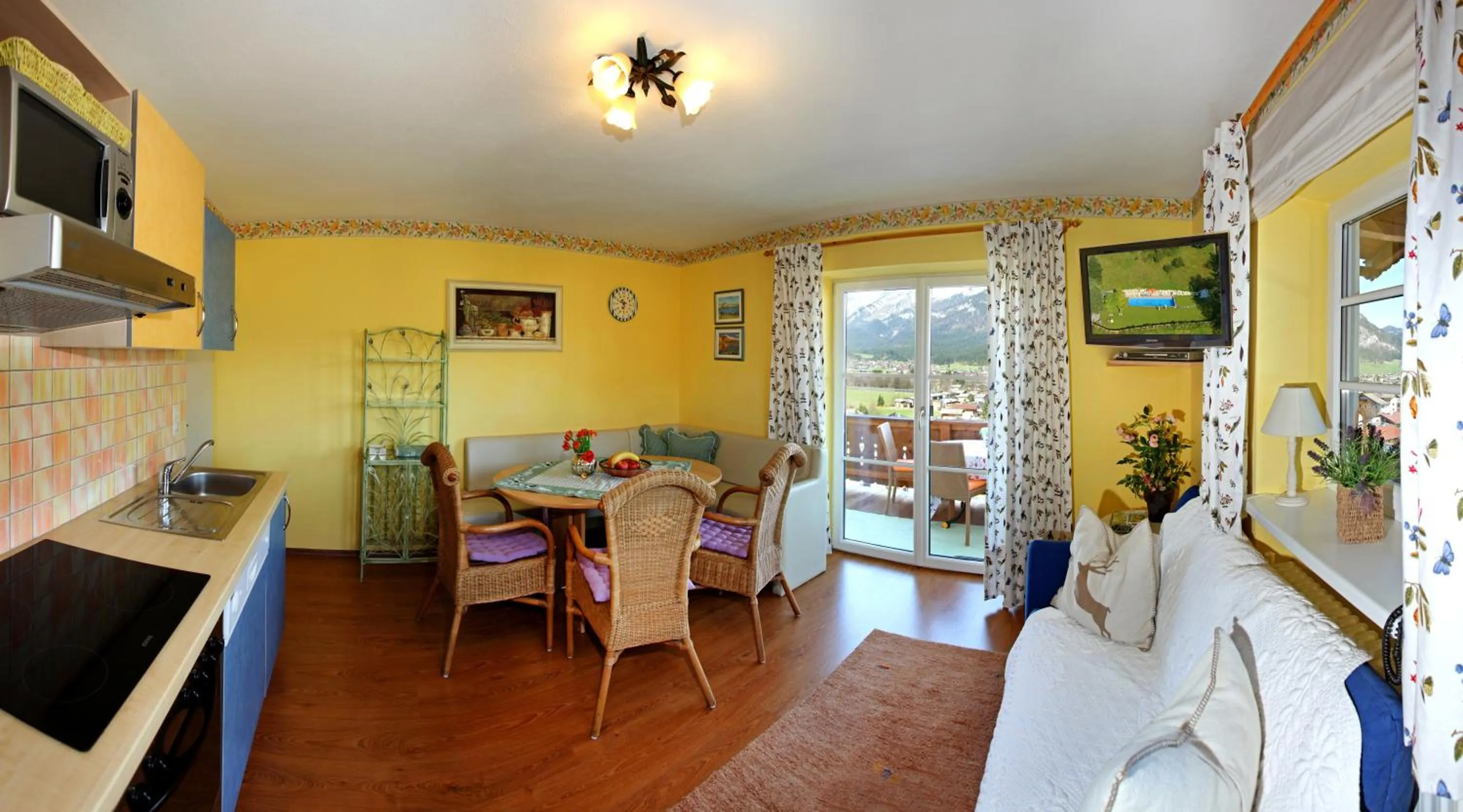 Living room in Romantik Aparthotel Sonnleitn