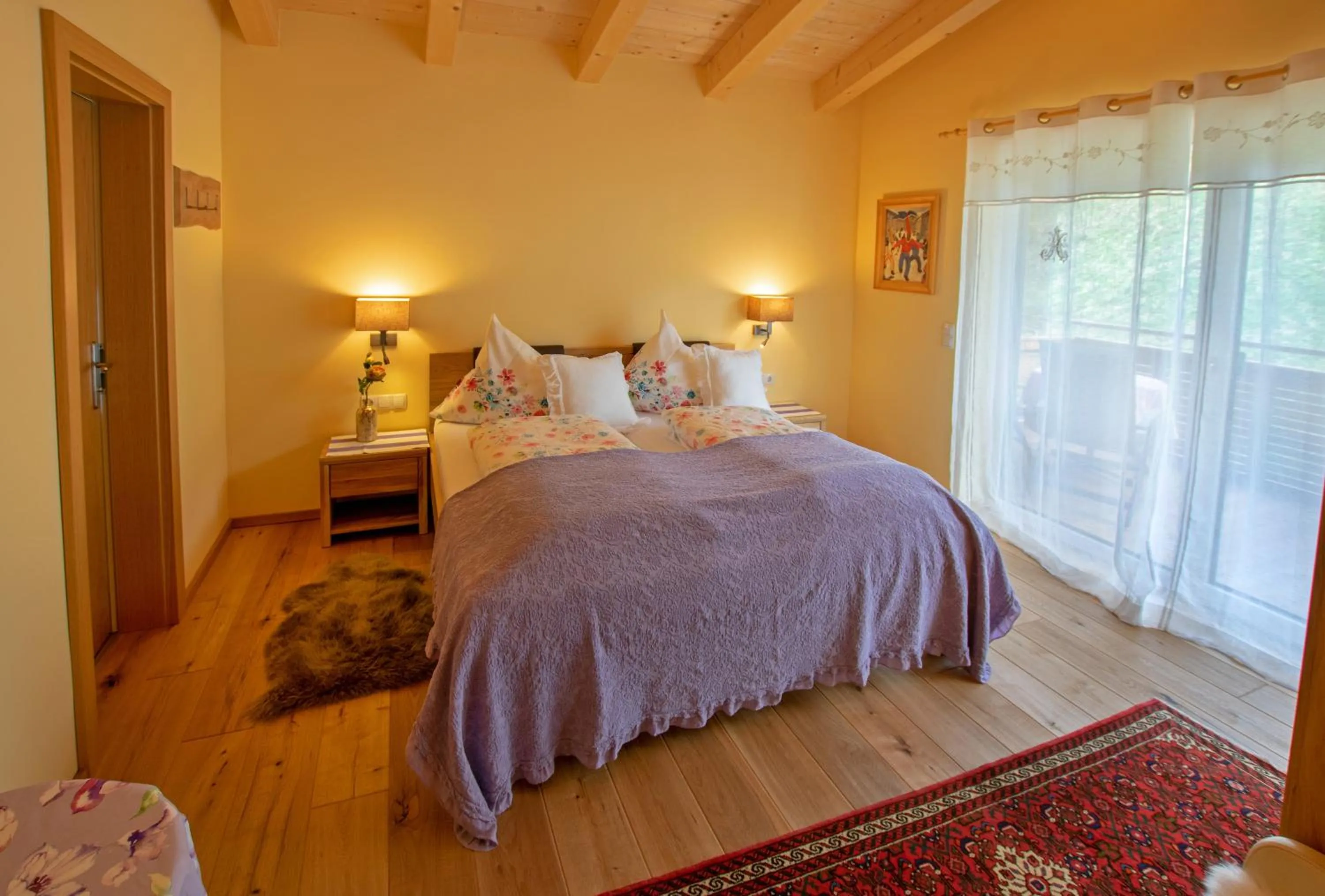 Bedroom, Bed in Romantik Aparthotel Sonnleitn