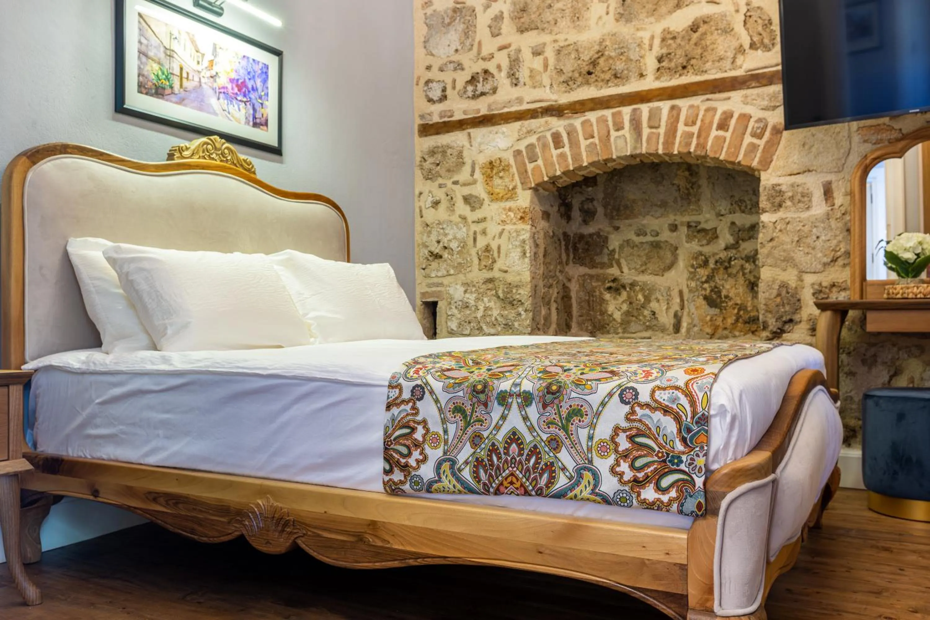Bed in Hotel Lykia Old Town Antalya
