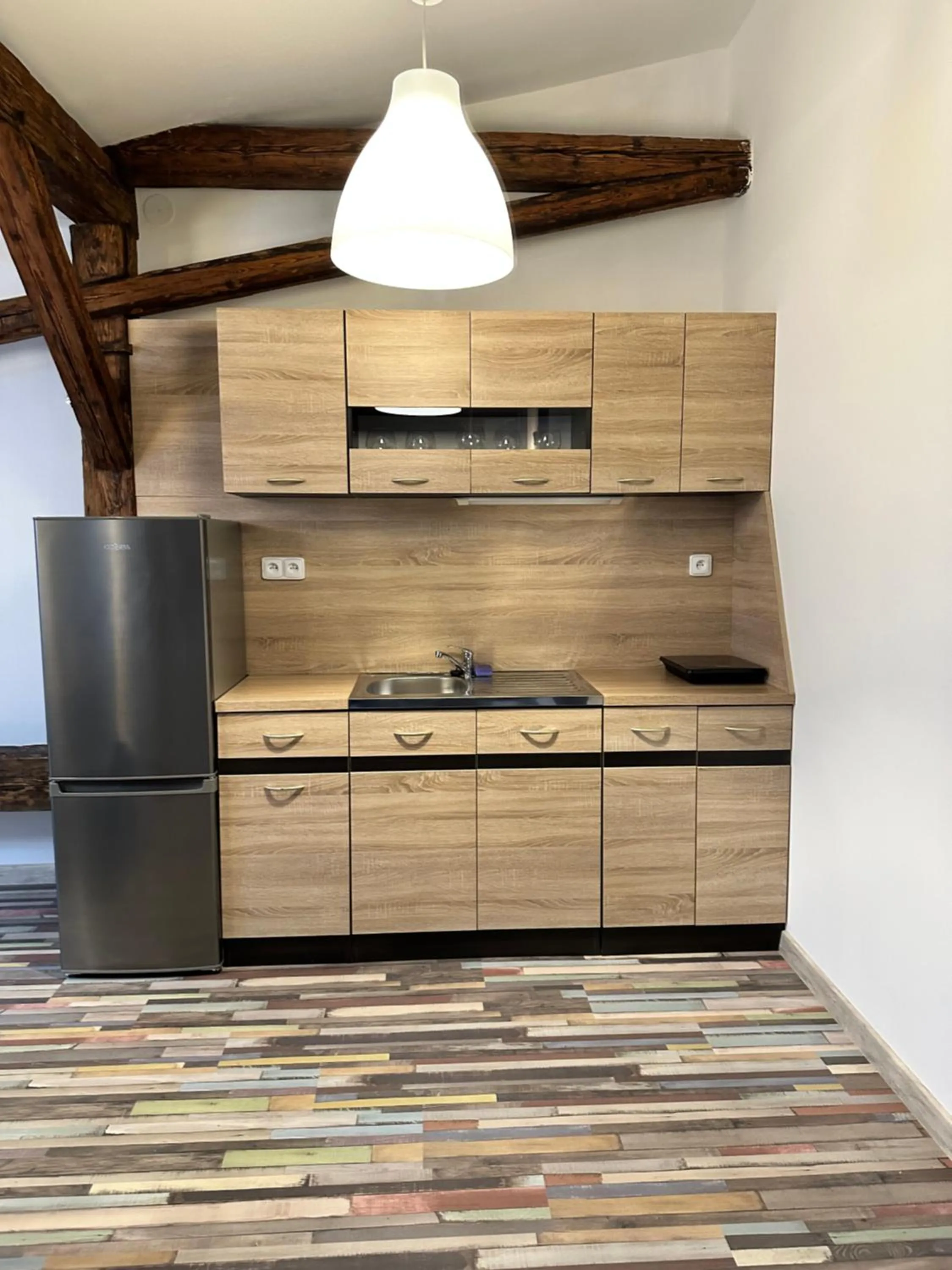 Kitchen or kitchenette in Hotel Maxim