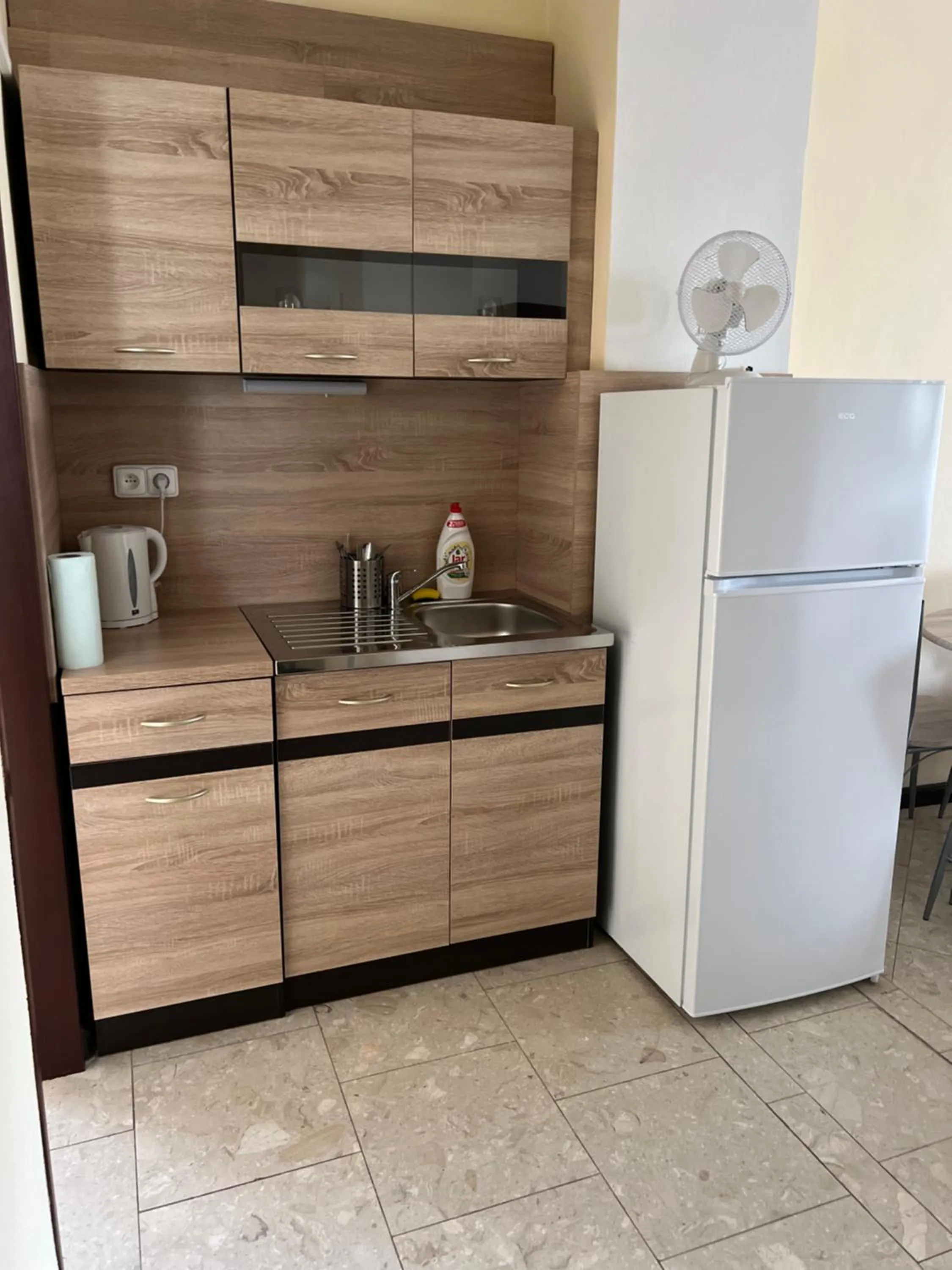 Kitchen or kitchenette in Hotel Maxim