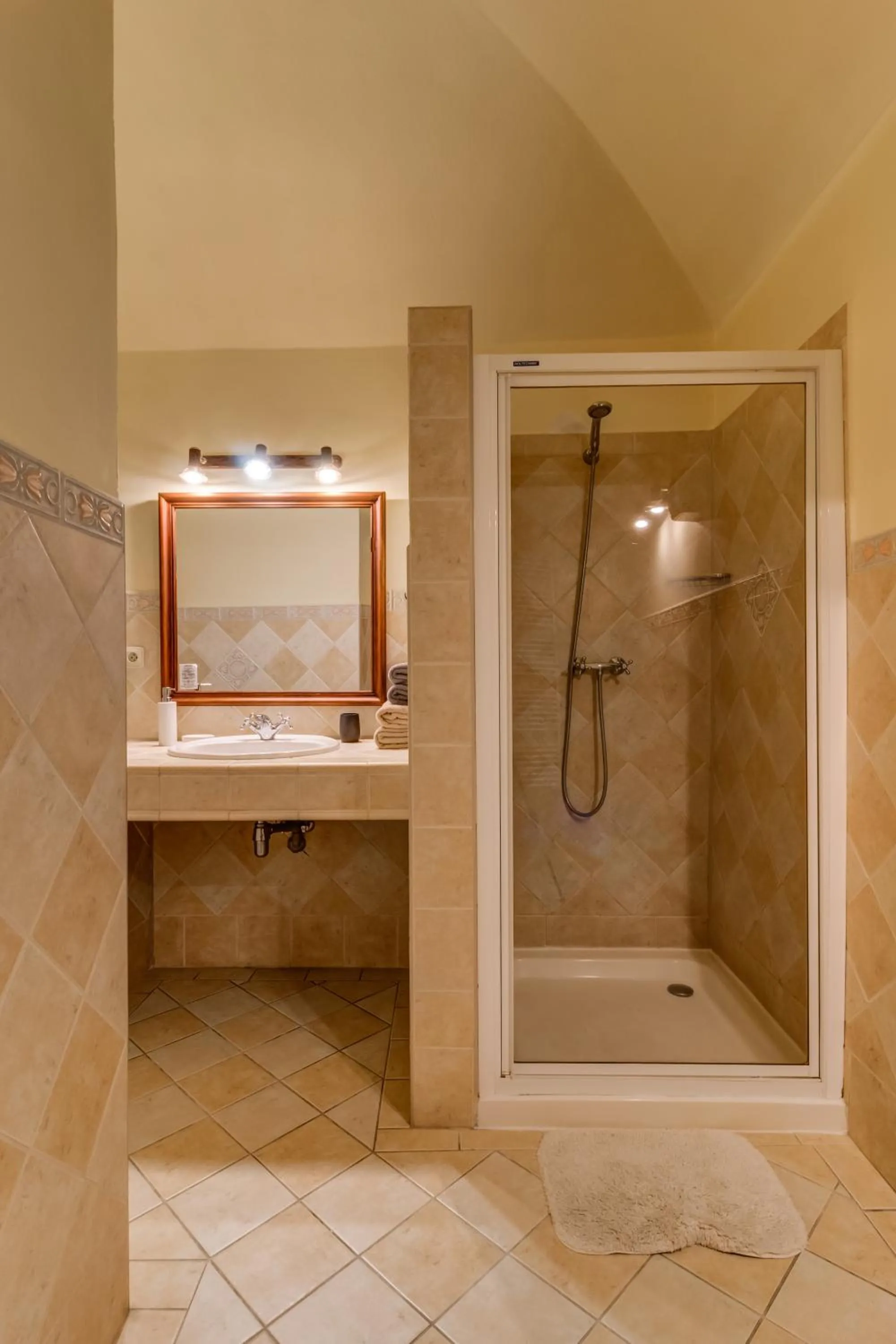 Shower in Hotel Maxim