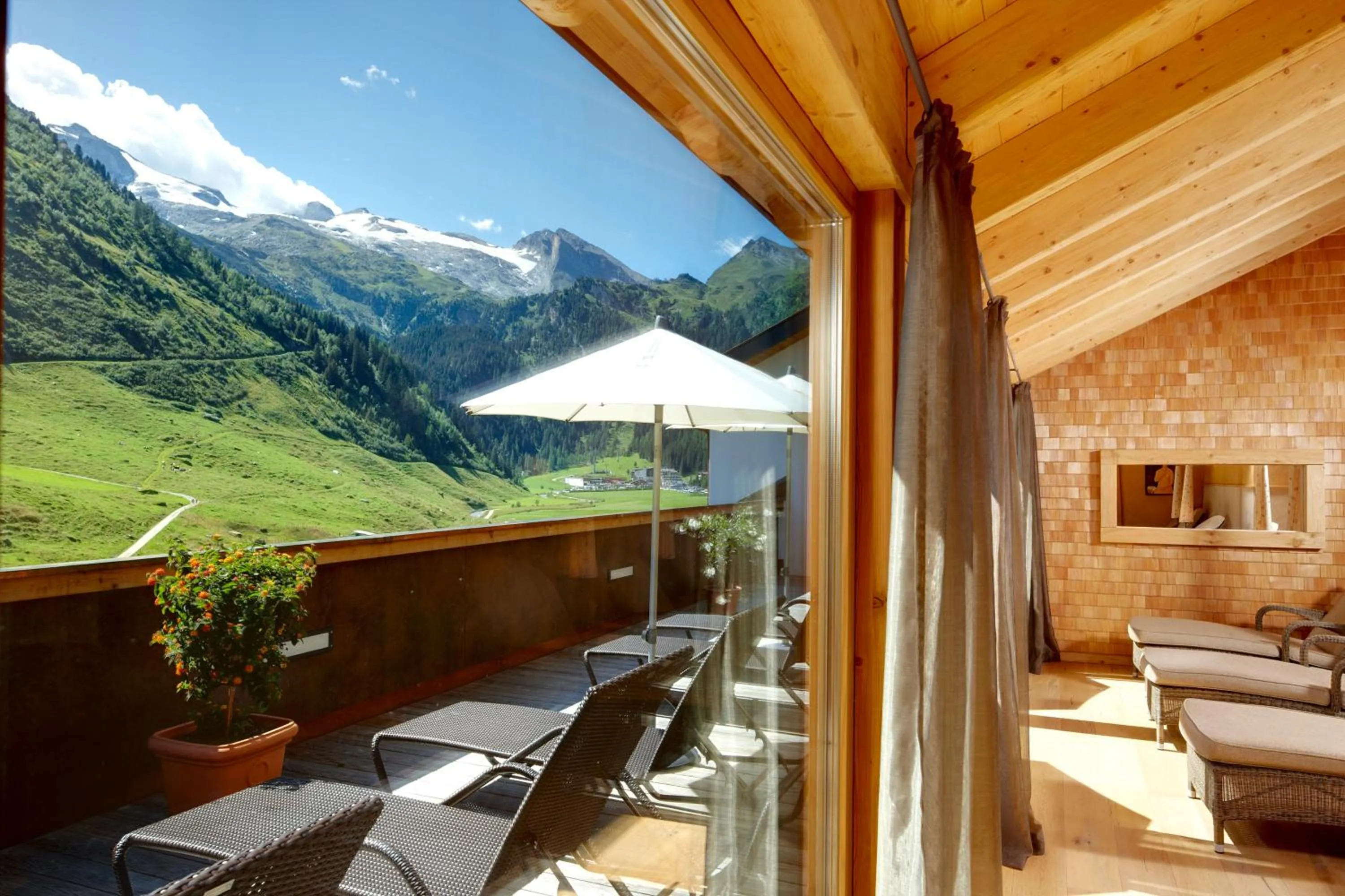 View (from property/room) in Hotel Berghof Crystal Spa & Sports