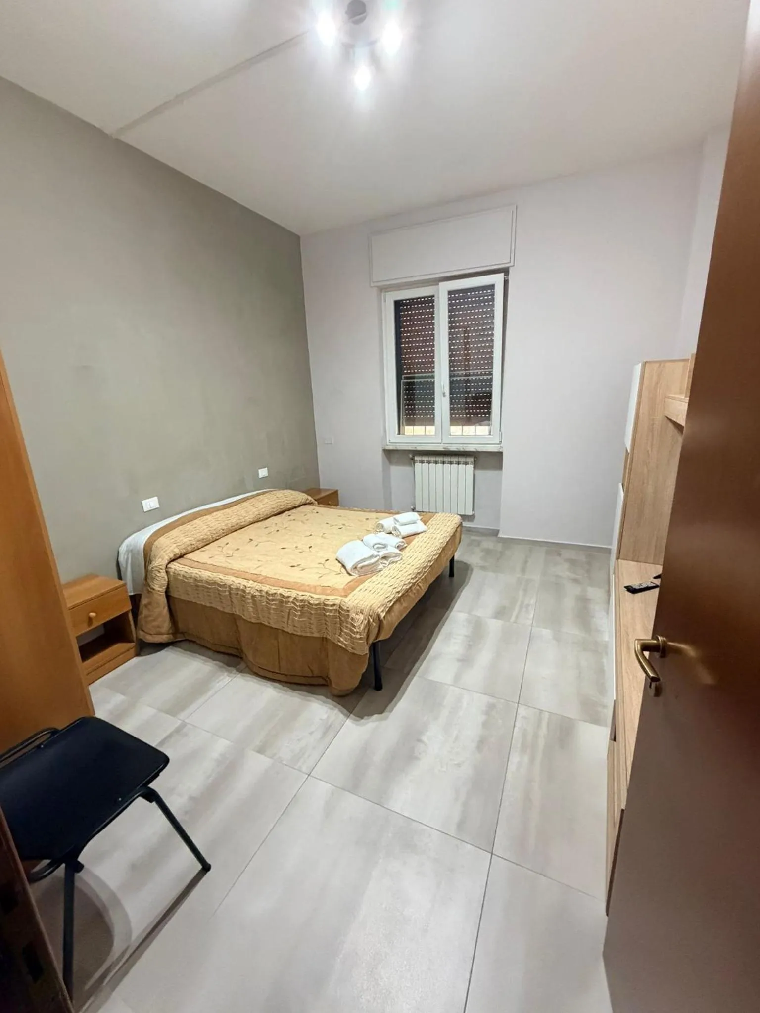 Bed in Station's Room