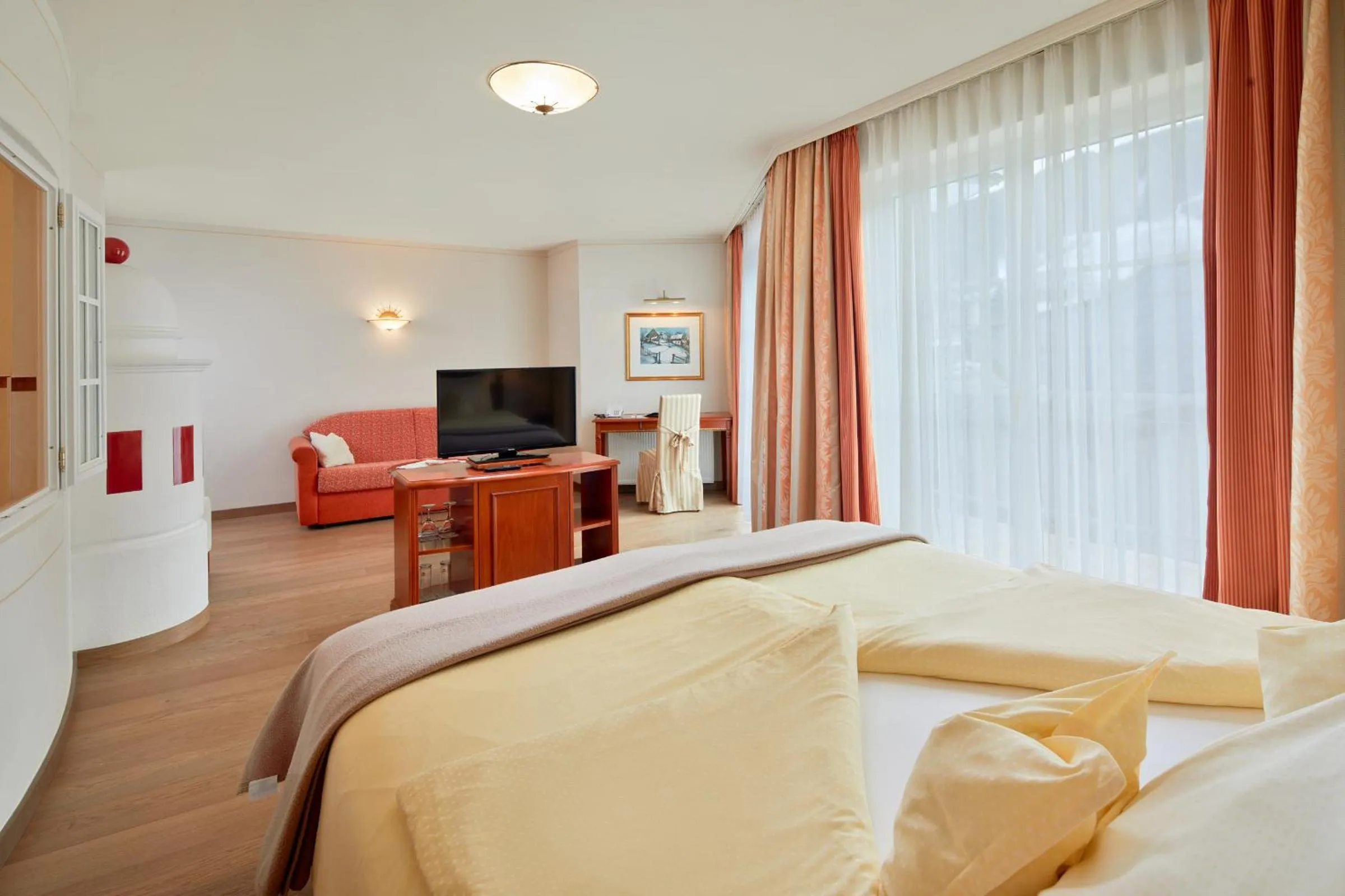 TV and multimedia, Bed in Hotel Barbarahof 4 stars Superior - Adults Only "soft" from 10 years - Skibus-stop