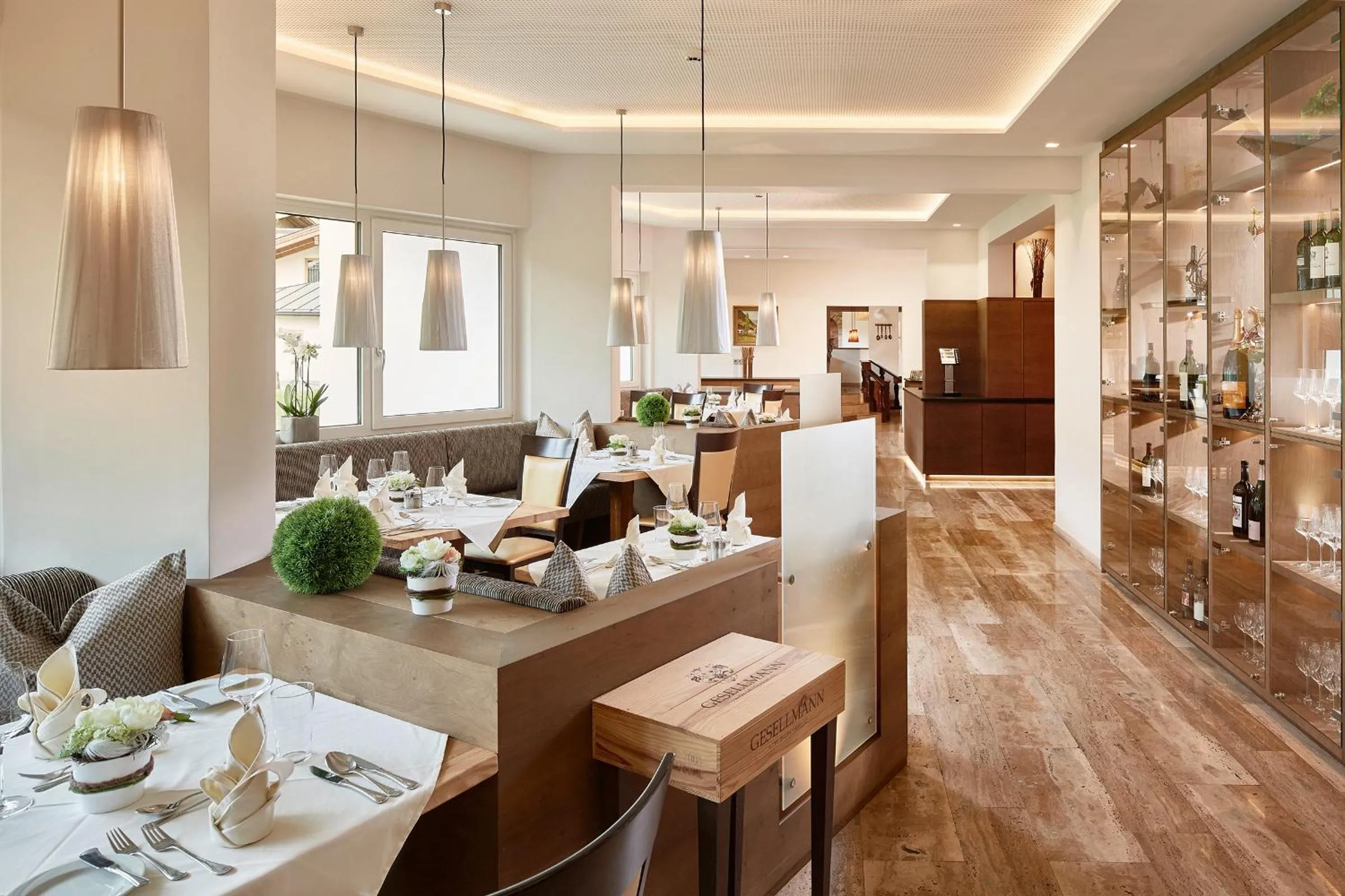 Restaurant/places to eat in Hotel Barbarahof 4 stars Superior - Adults Only "soft" from 10 years - Skibus-stop