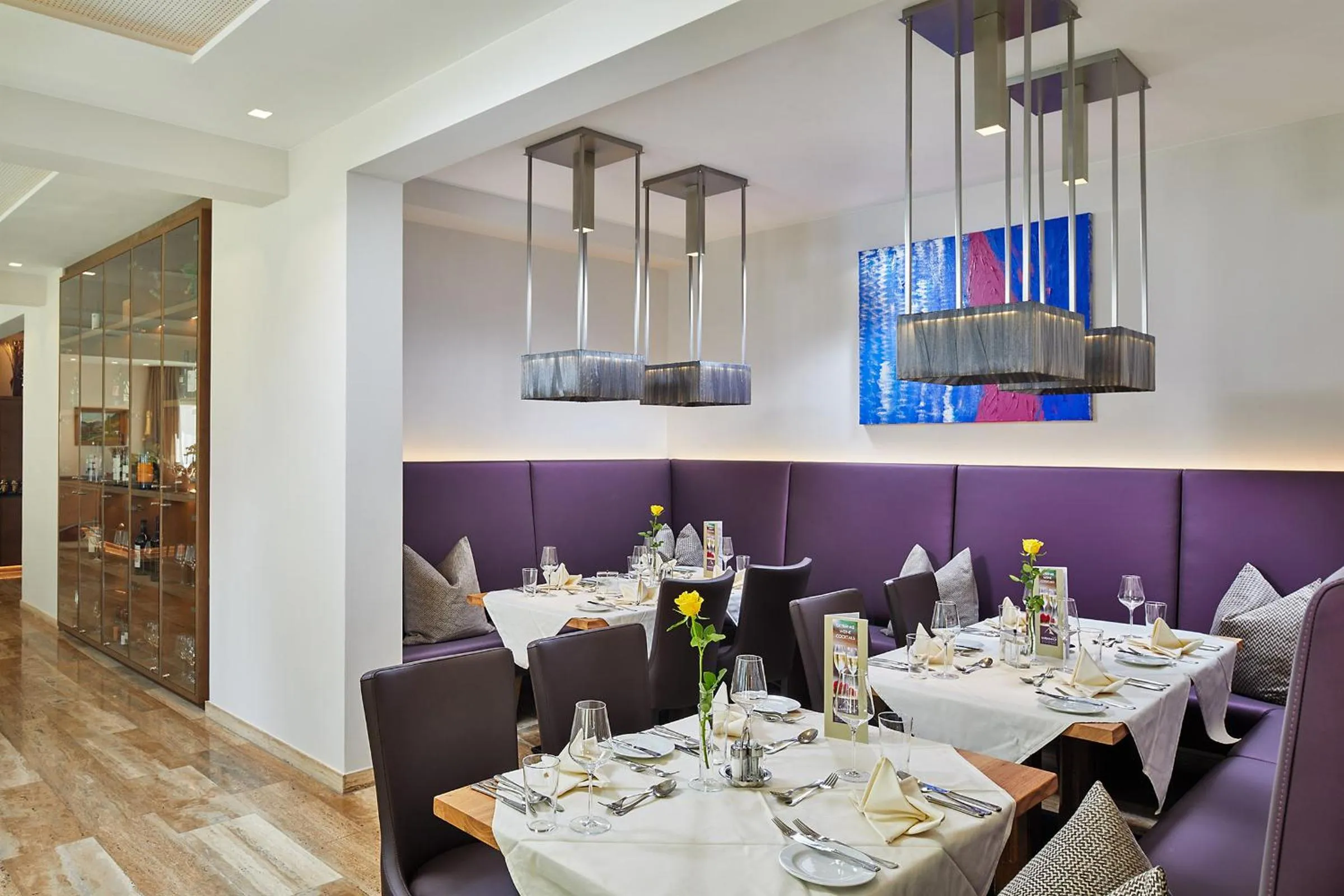 Restaurant/places to eat in Hotel Barbarahof 4 stars Superior - Adults Only "soft" from 10 years - Skibus-stop