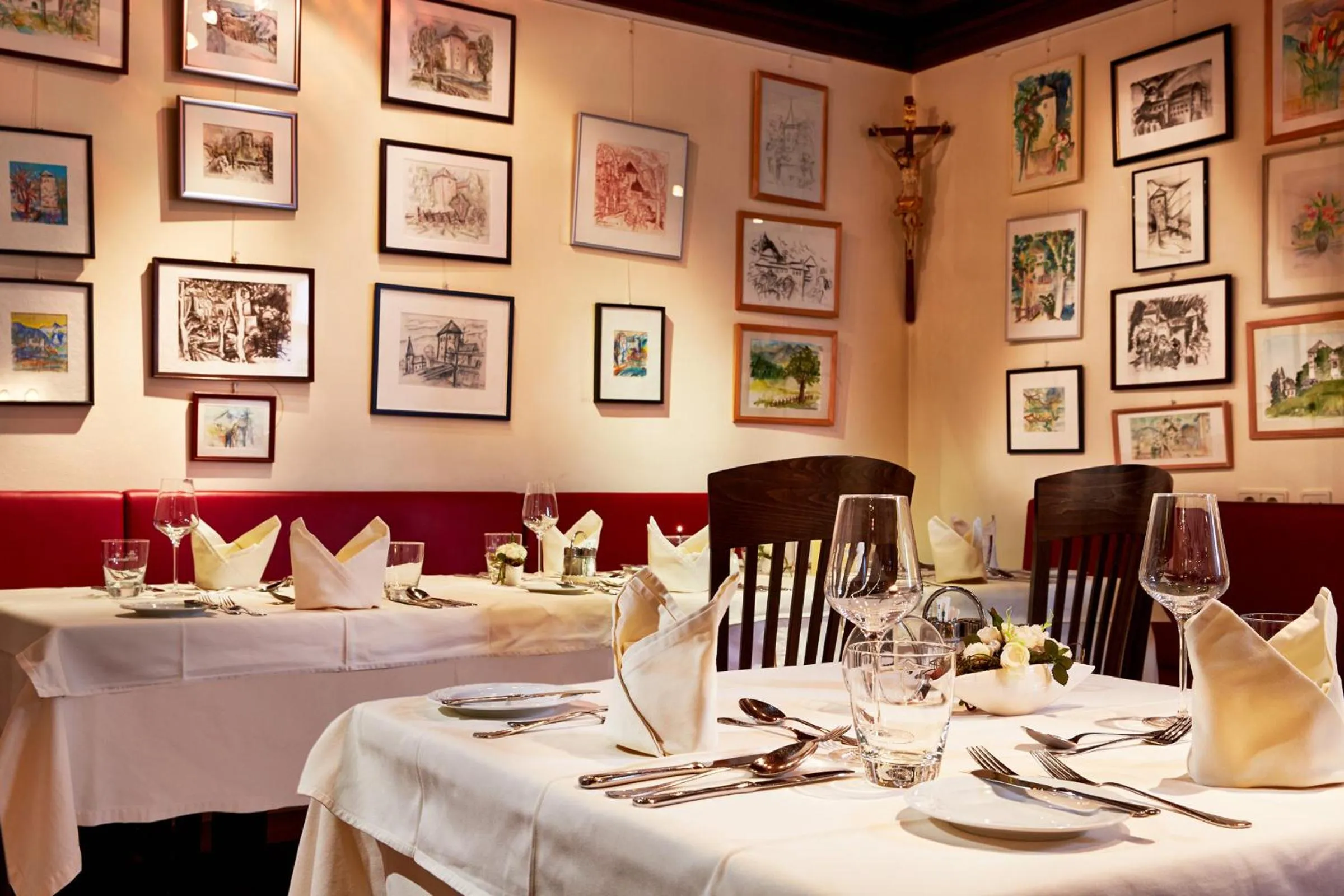 Restaurant/places to eat in Hotel Barbarahof 4 stars Superior - Adults Only "soft" from 10 years - Skibus-stop