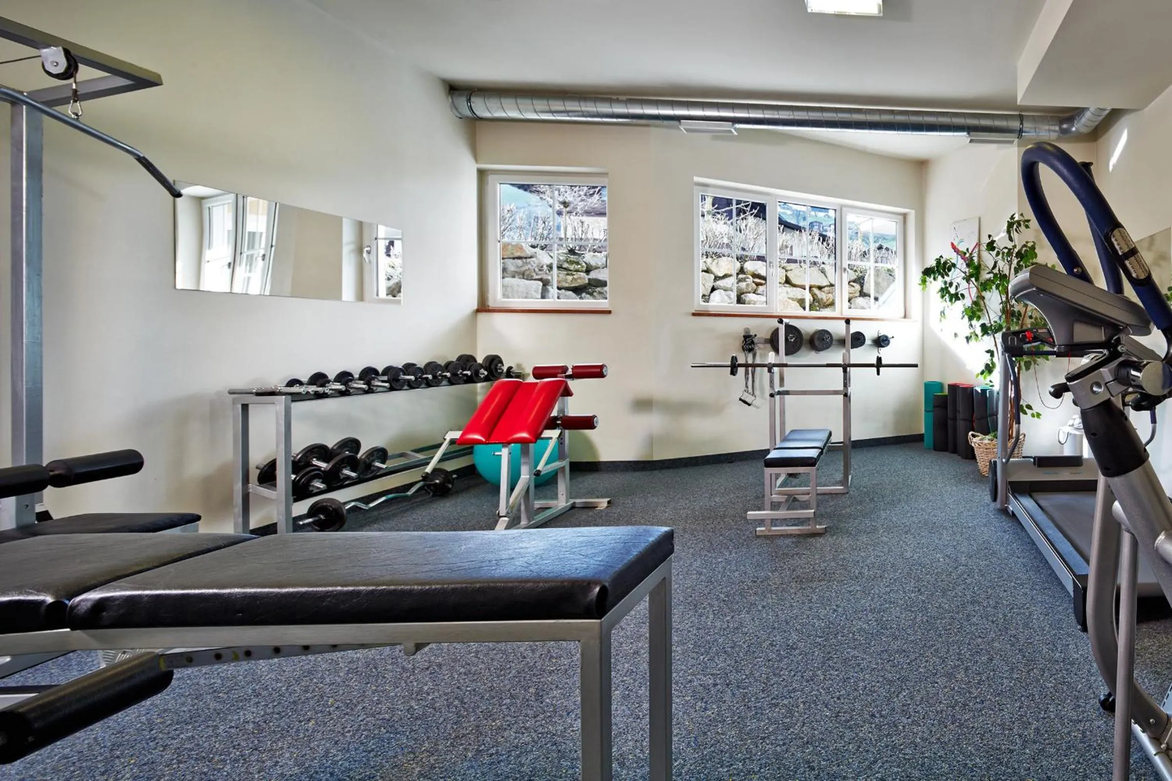 Fitness centre/facilities in Hotel Barbarahof 4 stars Superior - Adults Only "soft" from 10 years - Skibus-stop