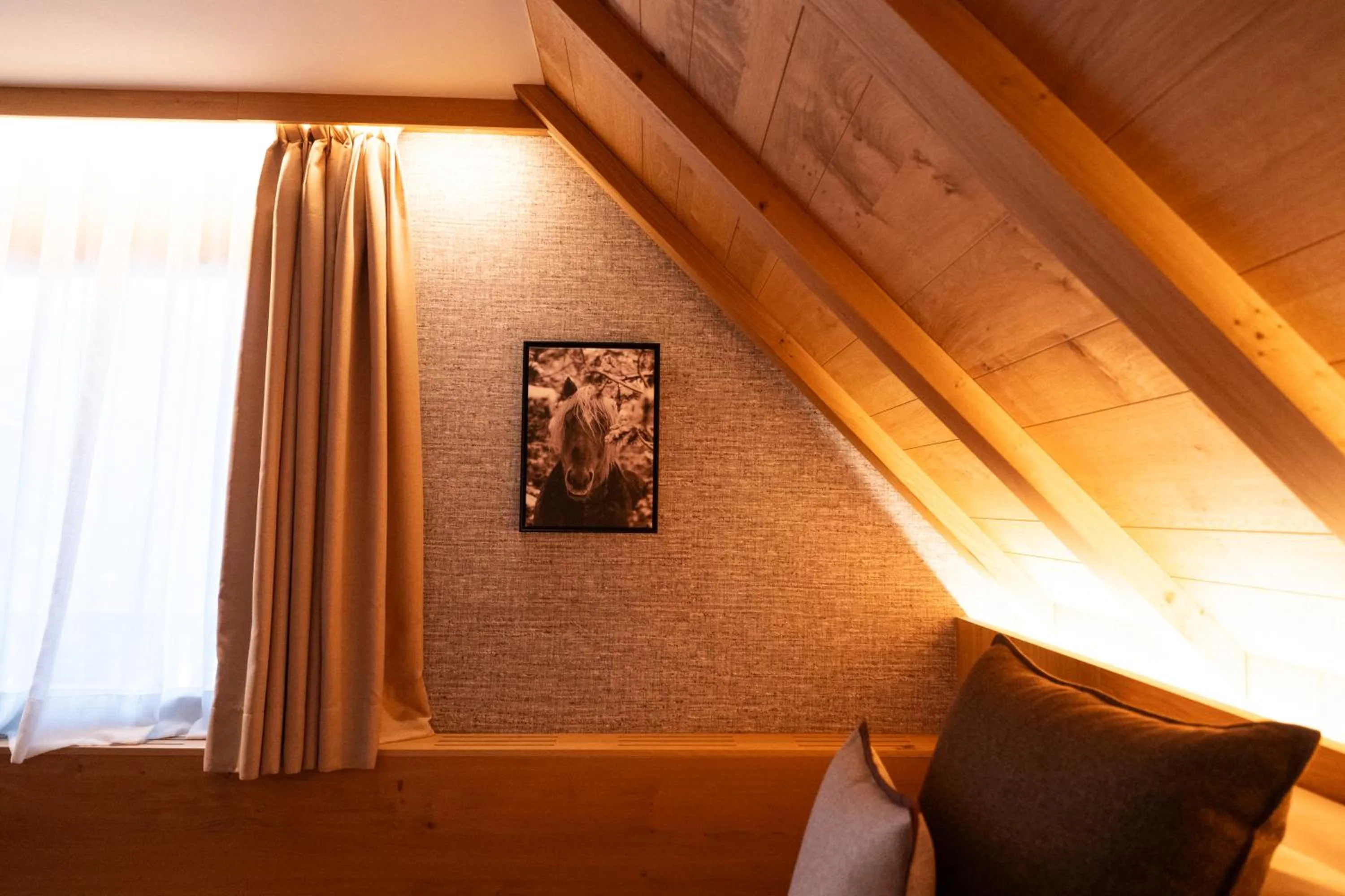 Bedroom in Hotel Petit Lacreu