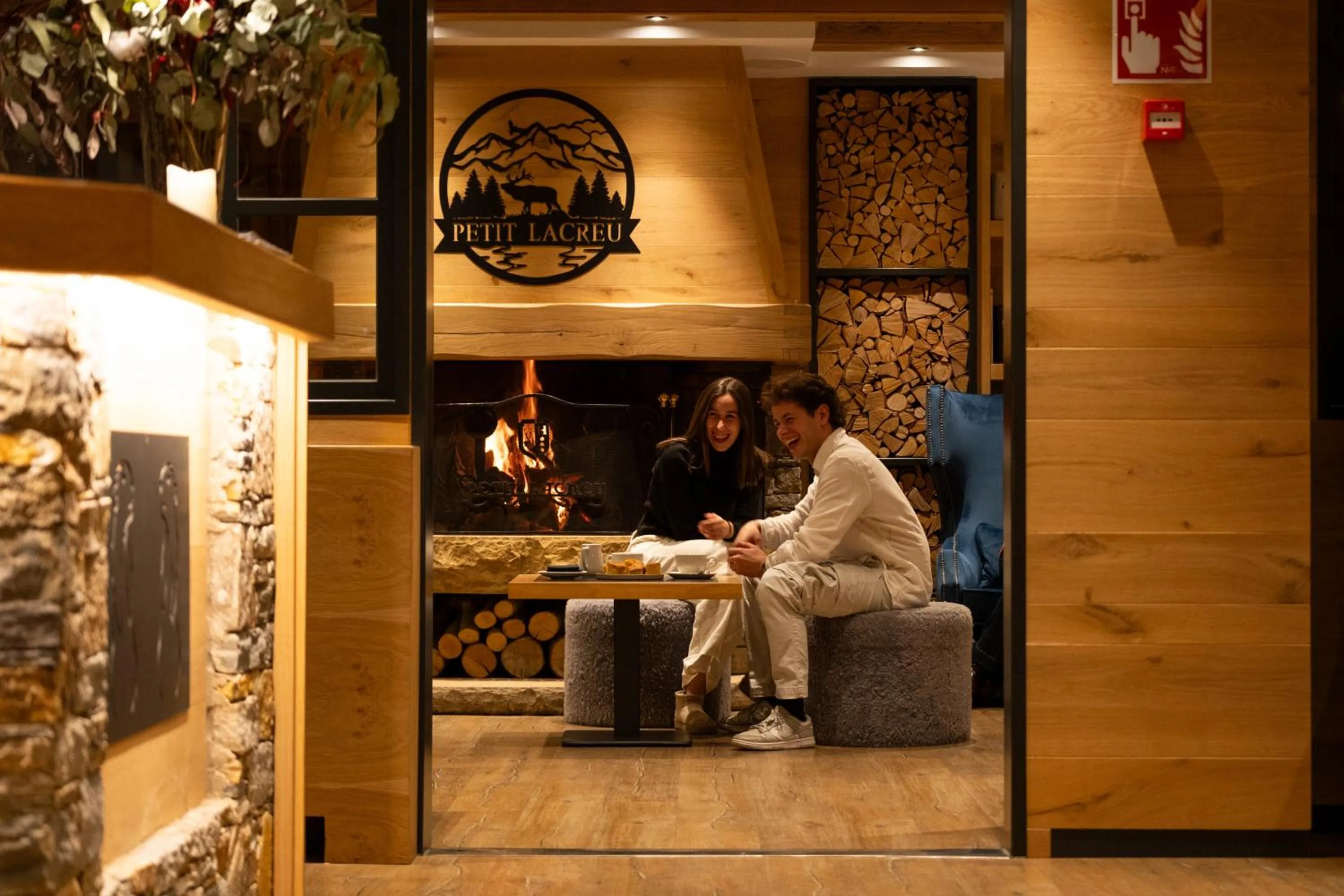 Living room in Hotel Petit Lacreu