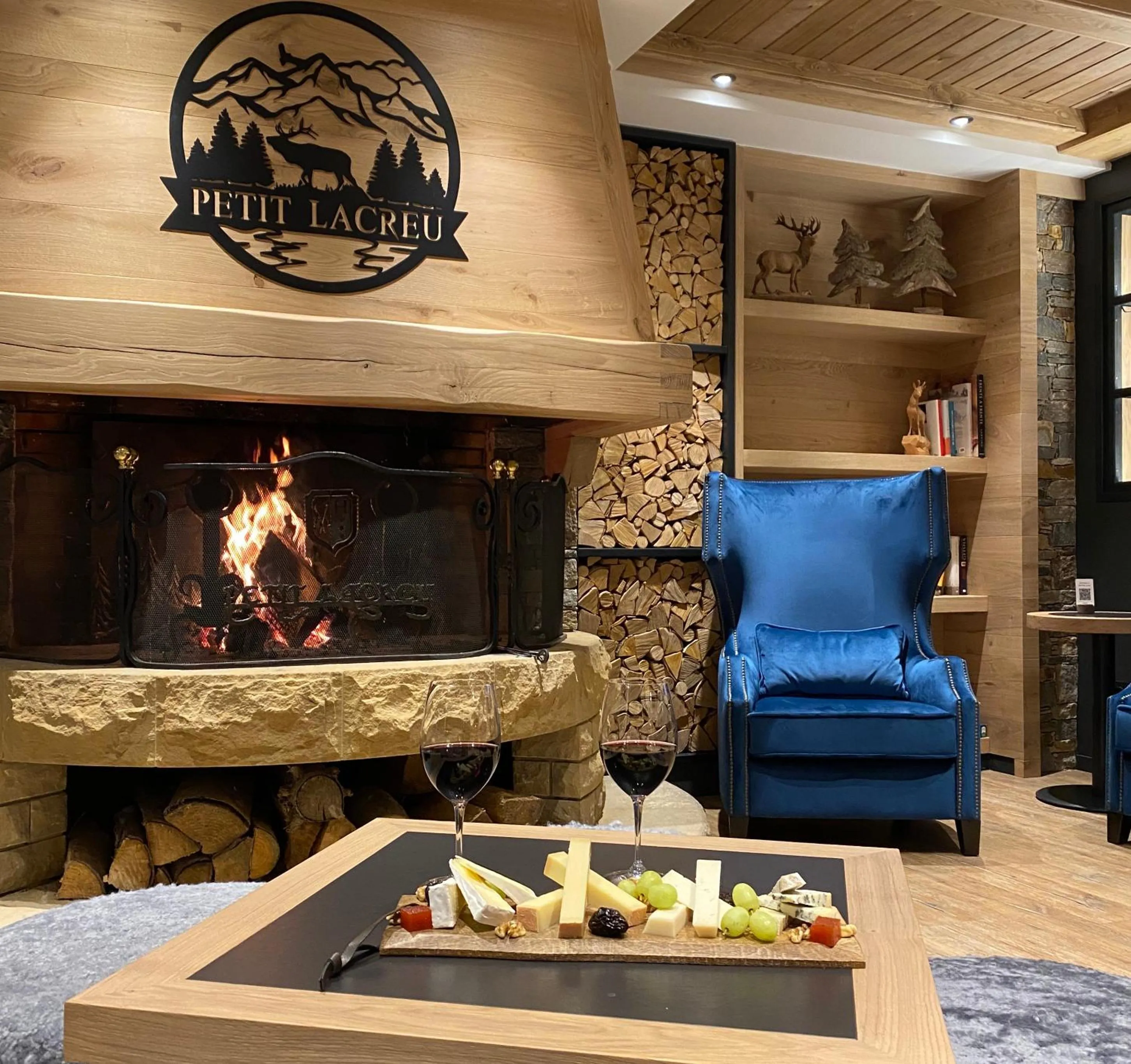 Living room in Hotel Petit Lacreu