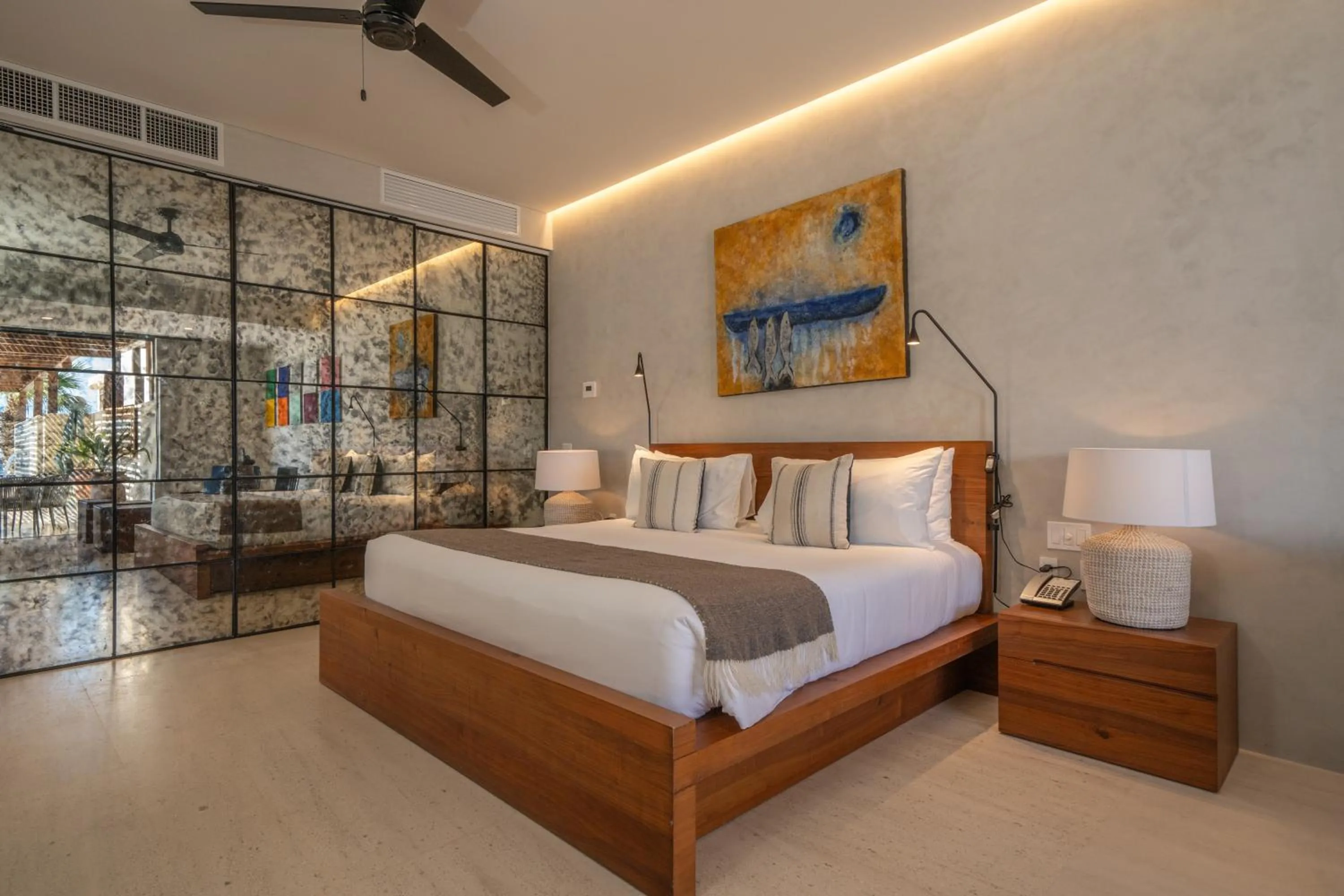 Bedroom, Bed in 1 Homes Preview Cabo