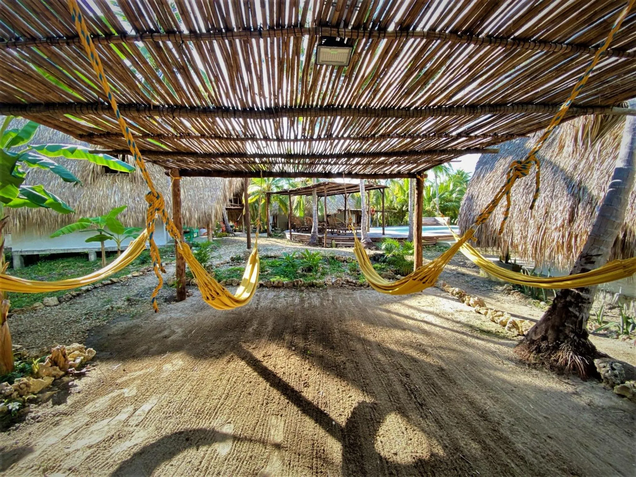 Patio in Isla Fuerte - Wiji Island House
