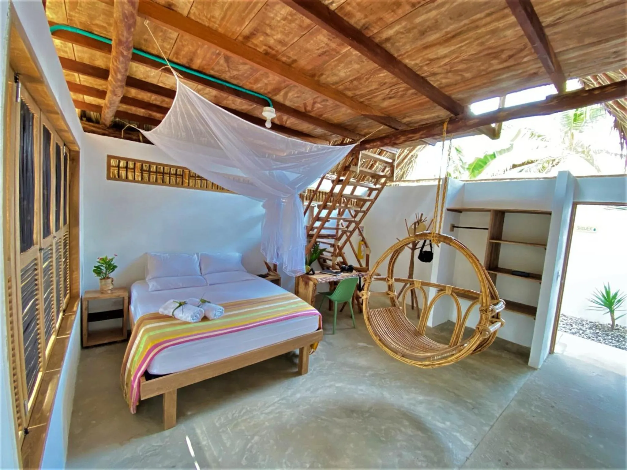 Photo of the whole room, Bed in Isla Fuerte - Wiji Island House