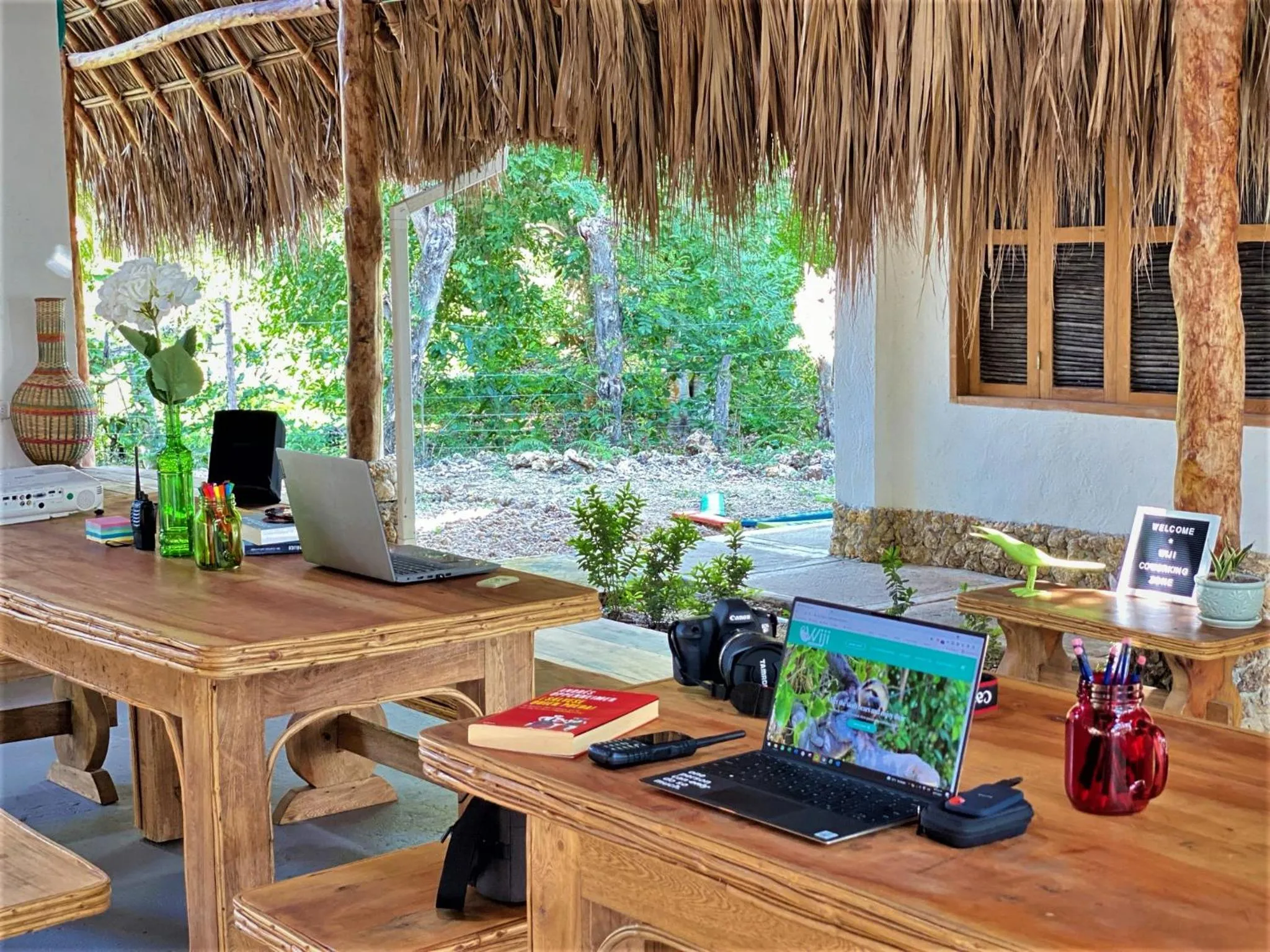 Seating area in Isla Fuerte - Wiji Island House