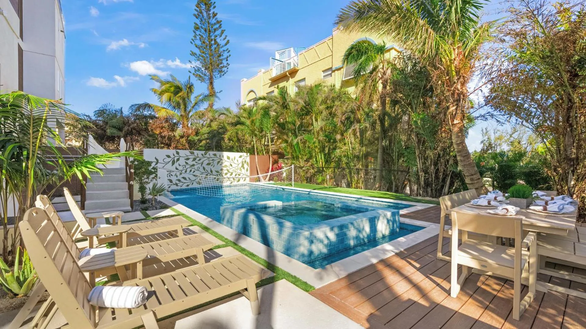 Patio in The Upper Deck