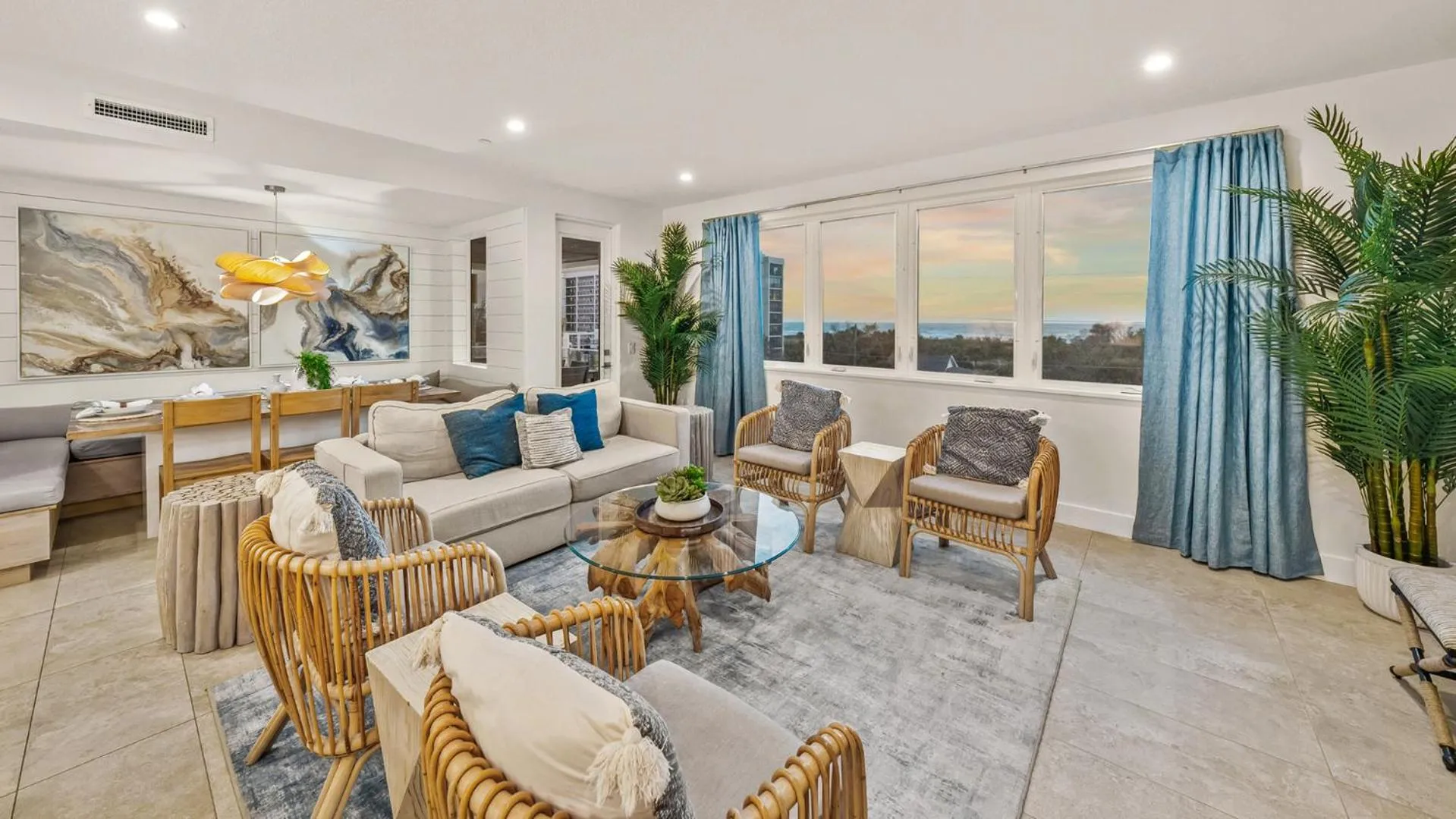 Living room in The Upper Deck