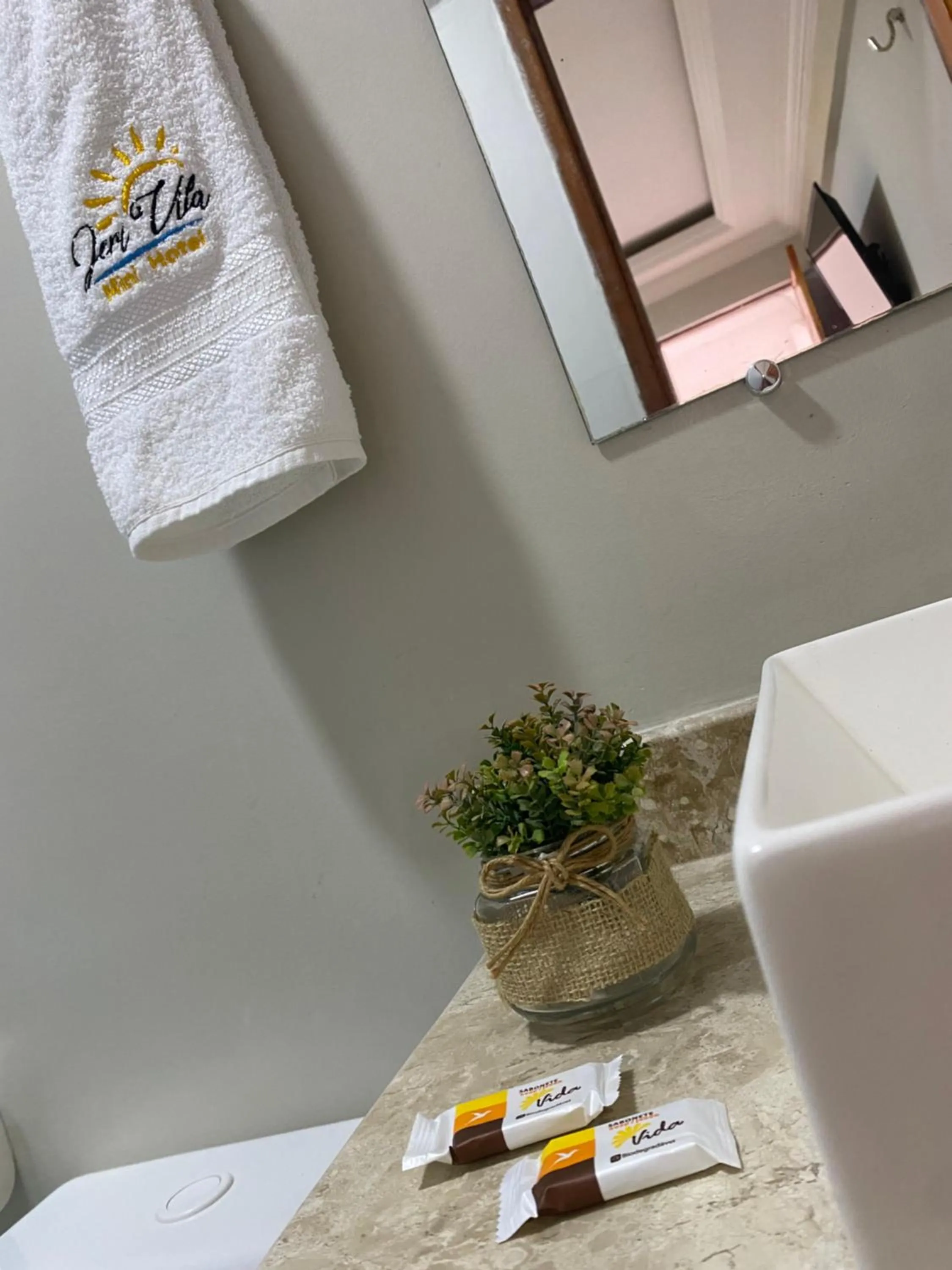 Toilet in Pousada Maria do Lampião Jericoacoara- Antigo Jeri Vila Mini