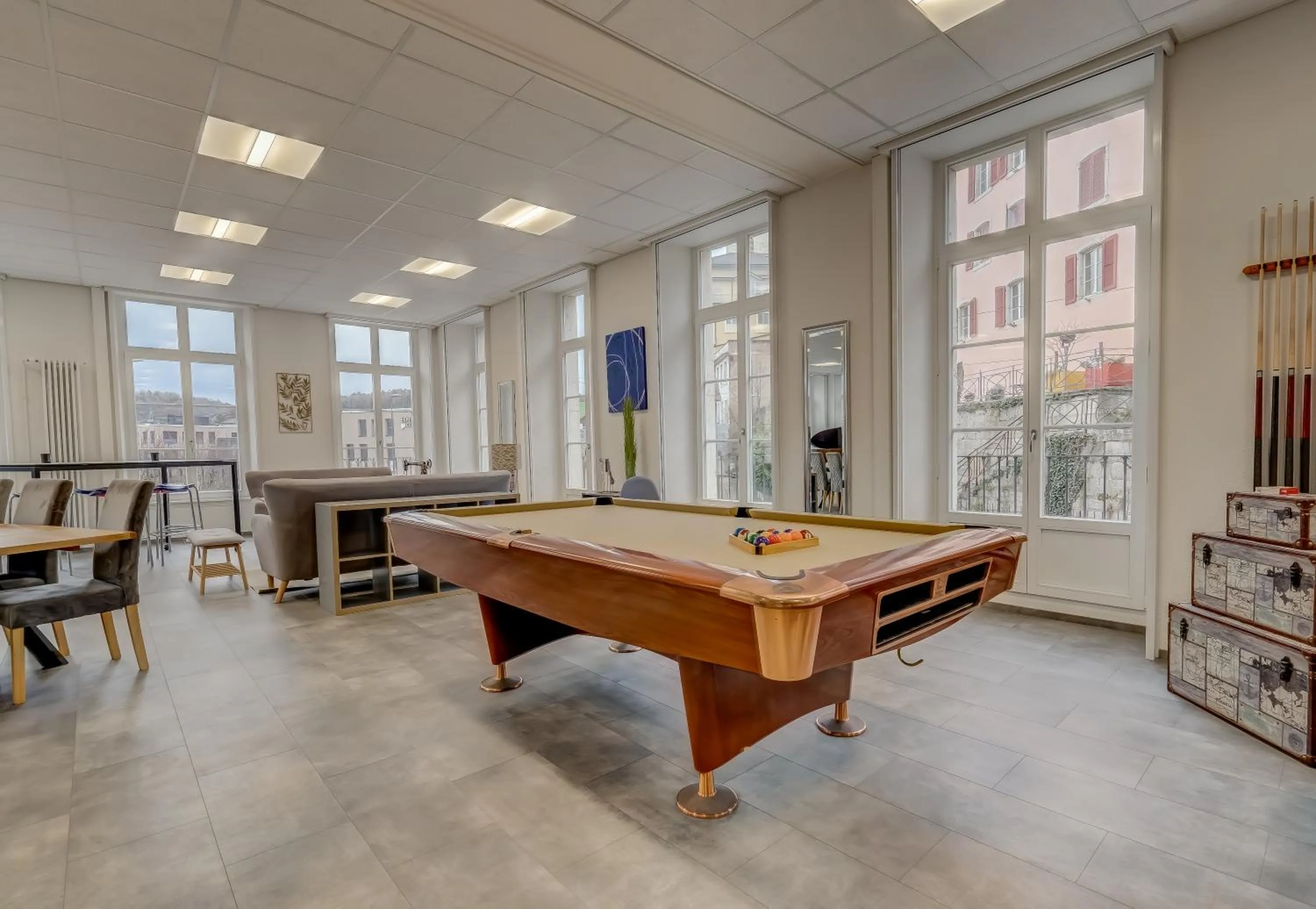 Billiard in The 5 Continents I by Stay Swiss