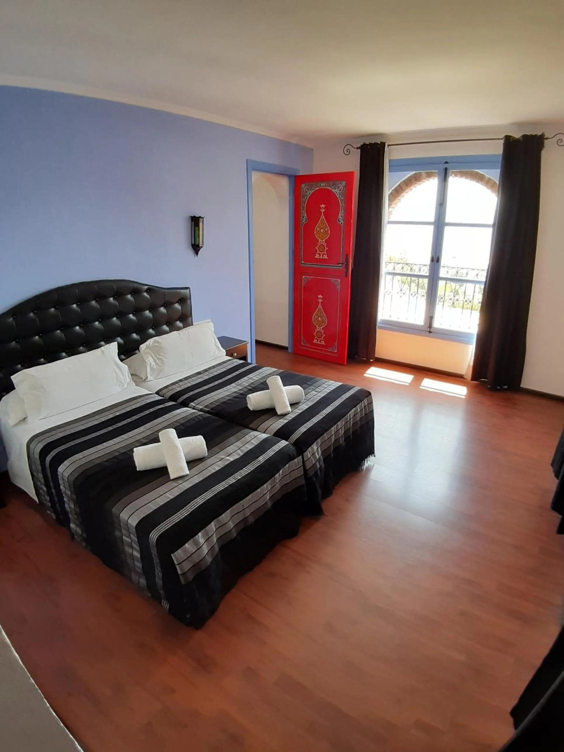 Bed in Hotel Alkhalifa