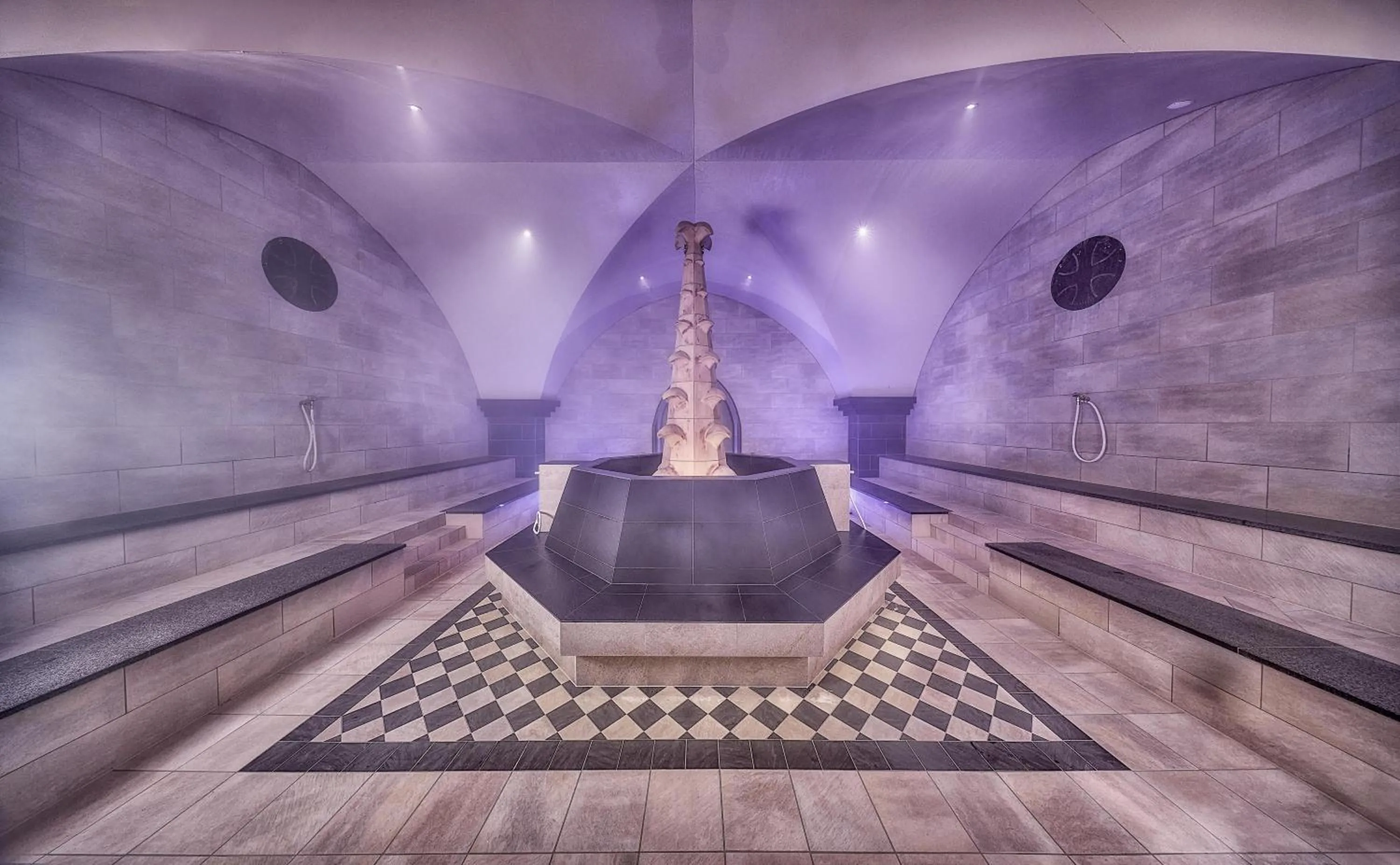 Sauna in Aqua Dome 4 Sterne Superior Hotel & Tirol Therme Längenfeld