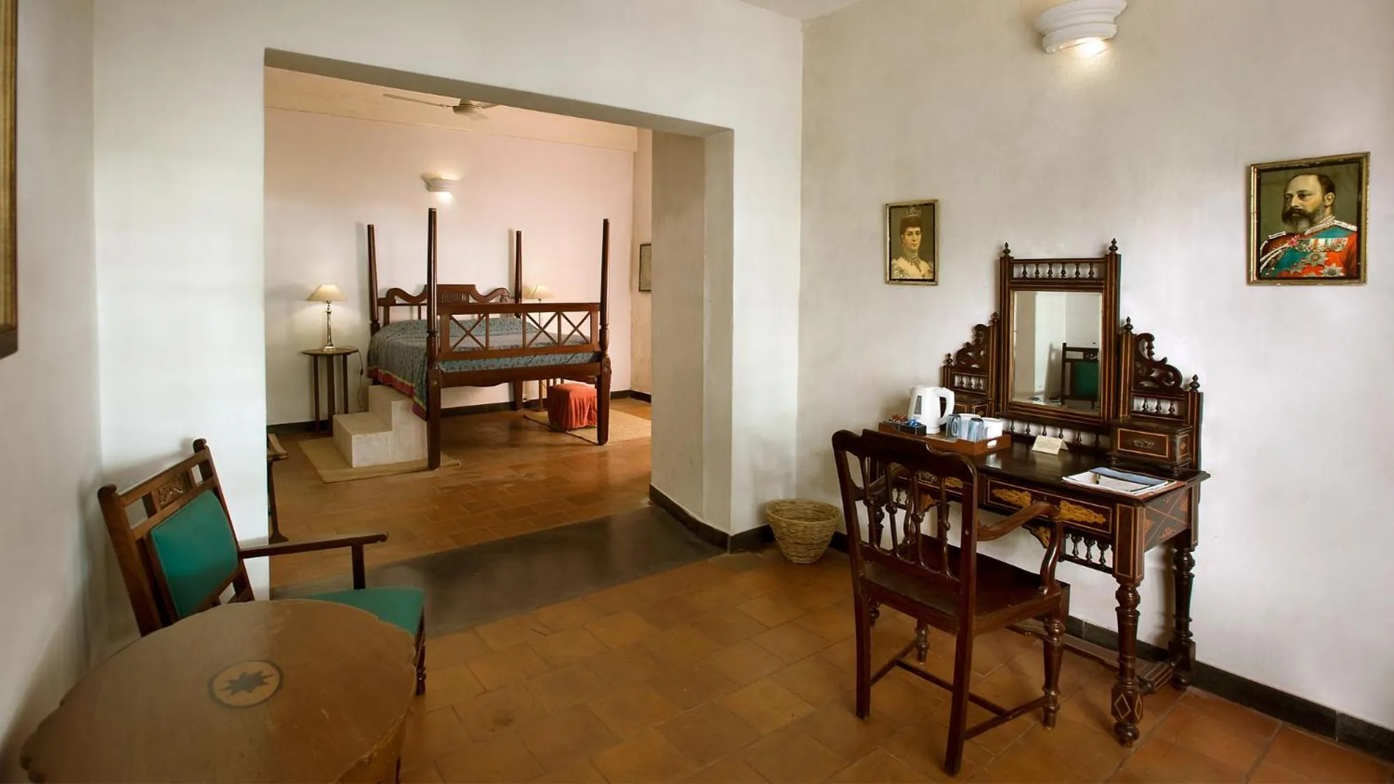Bedroom, Bed in Neemrana's- Tower House