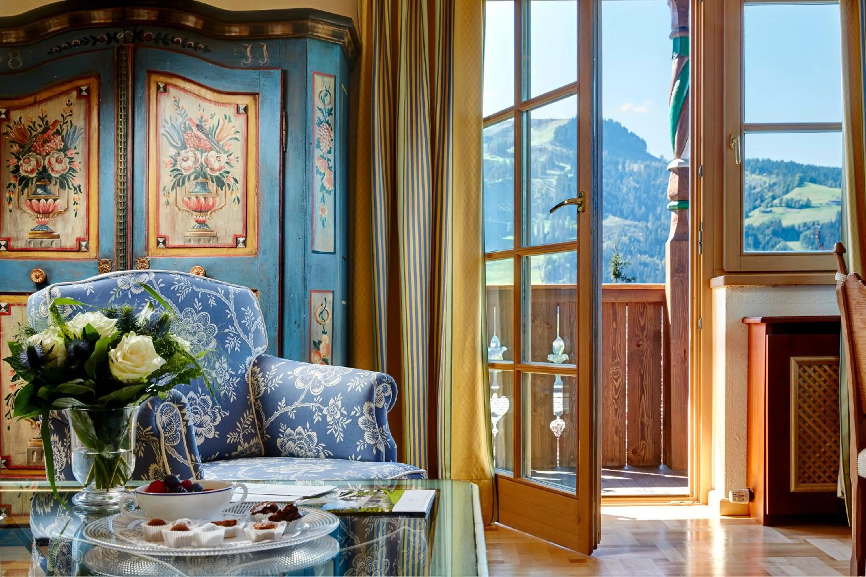 View (from property/room) in Relais & Châteaux Hotel Tennerhof