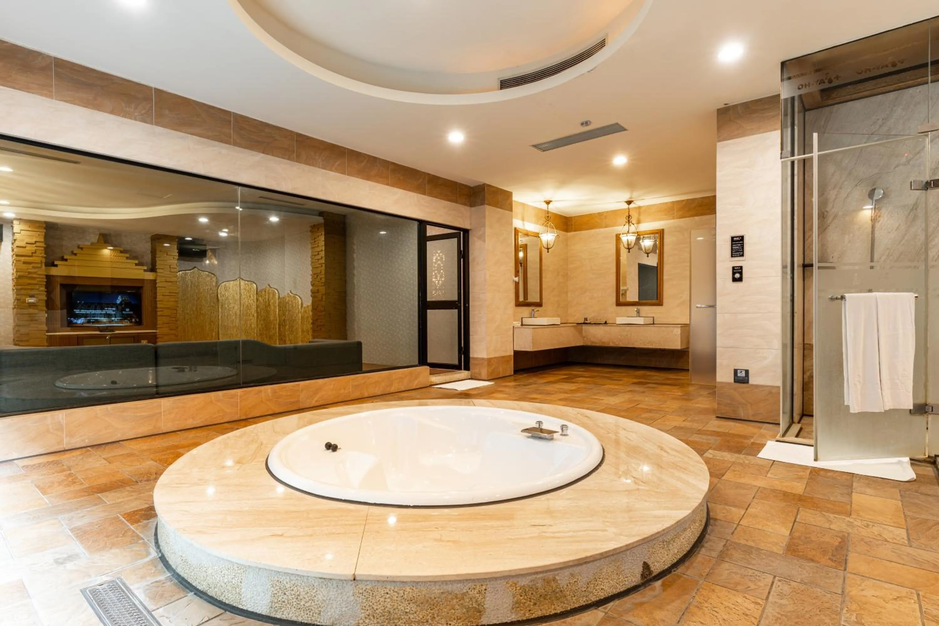 Shower in OHYA Chain Boutique Motel-Yongkang