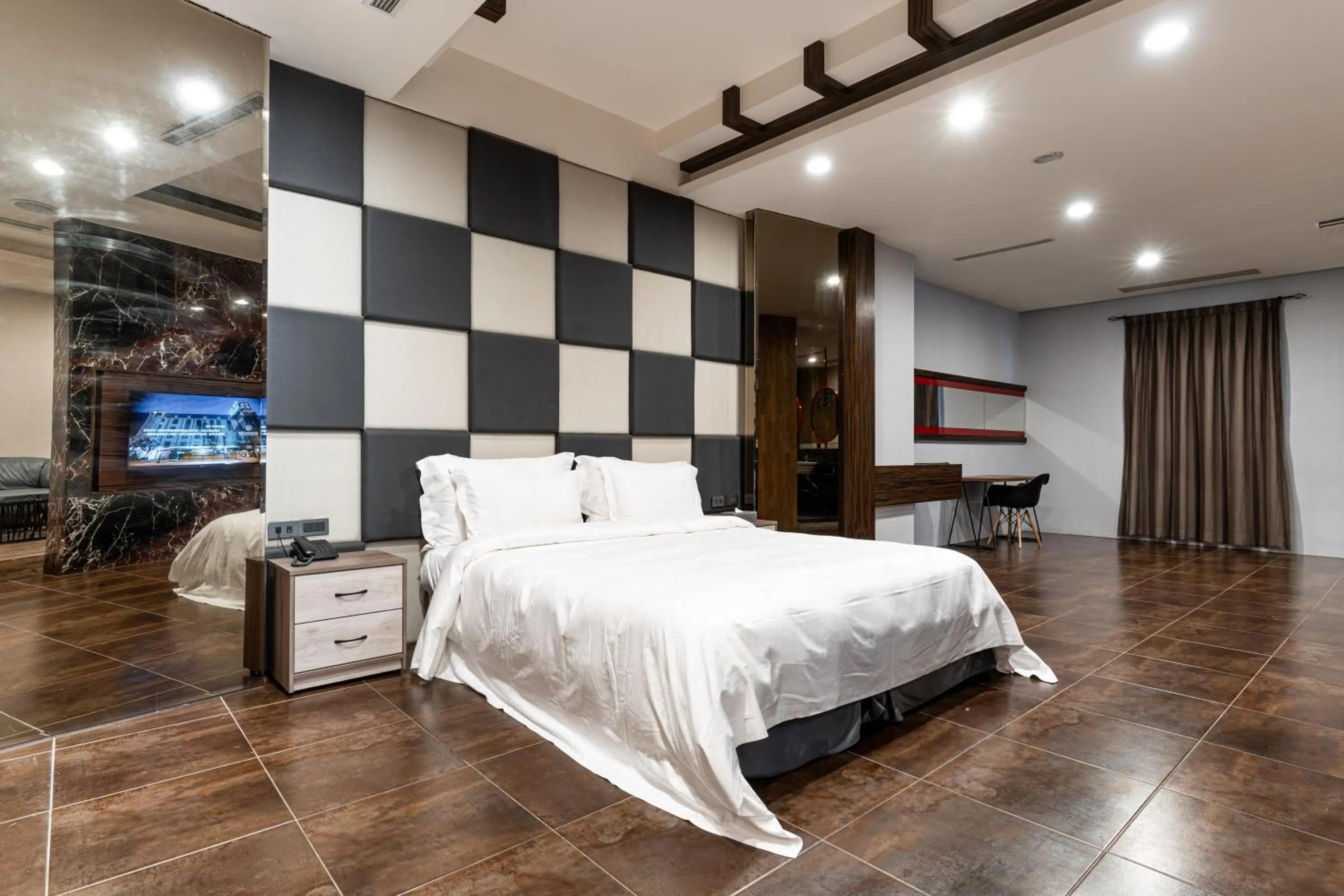 Bed in OHYA Chain Boutique Motel-Yongkang