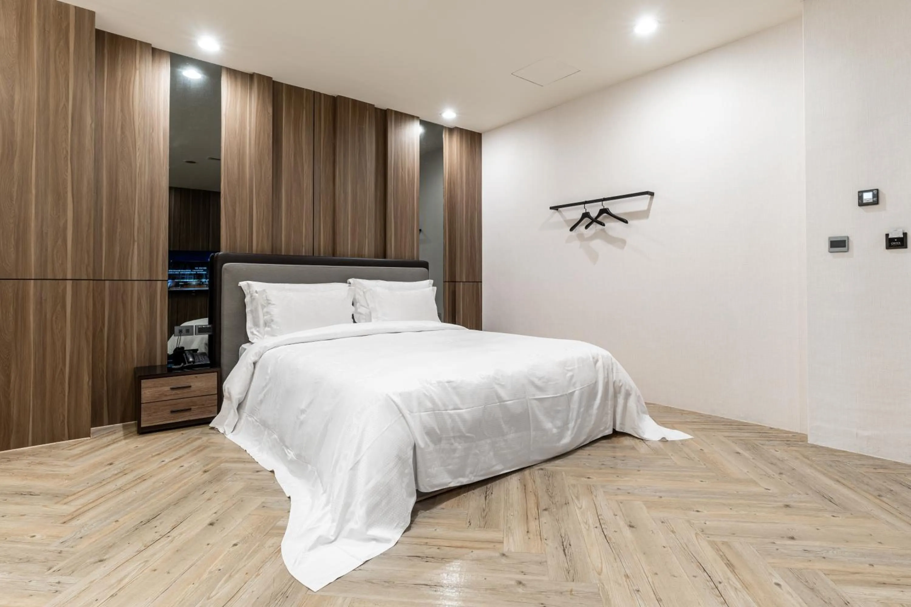 Bed in OHYA Chain Boutique Motel-Yongkang