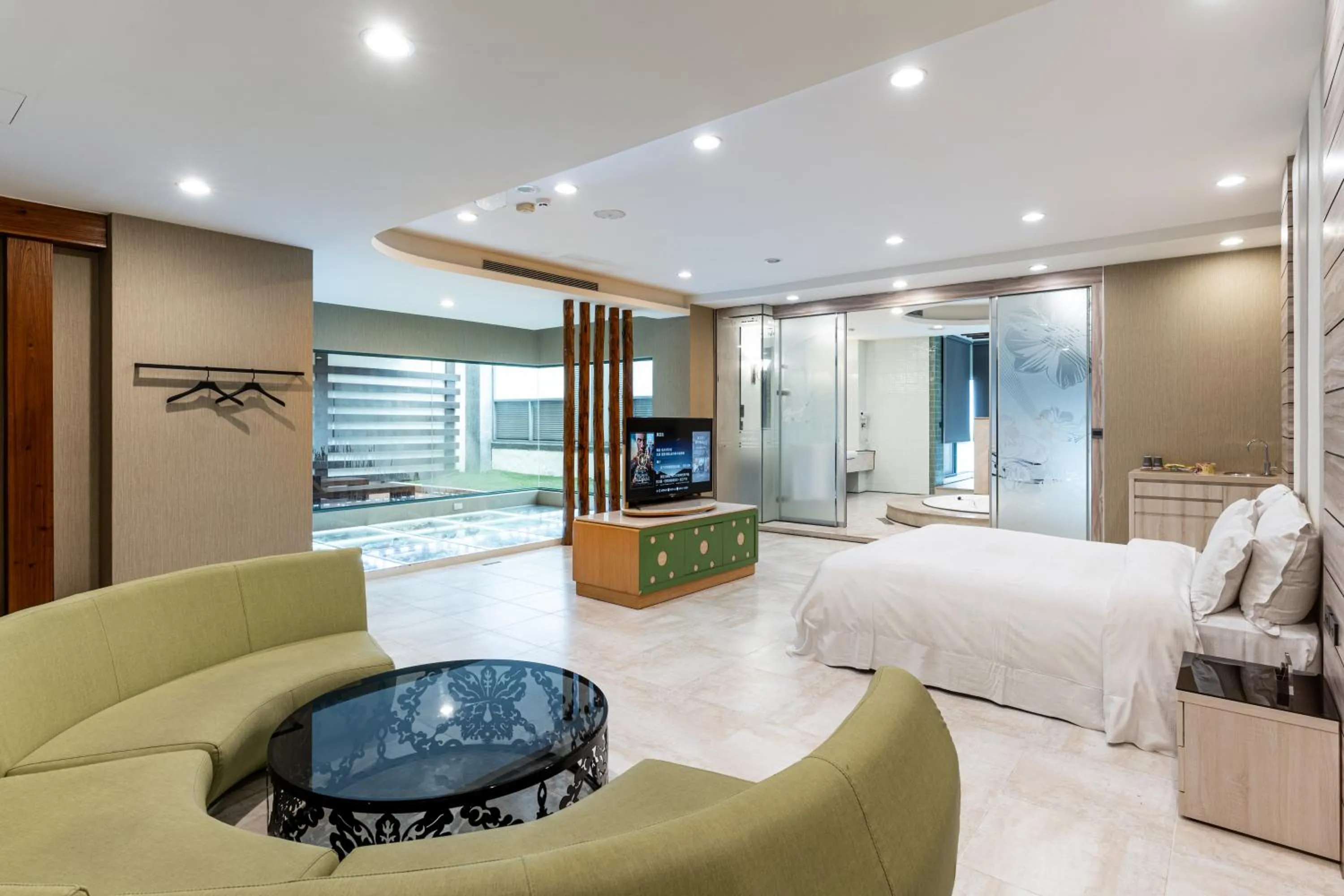 Bed in OHYA Chain Boutique Motel-Yongkang